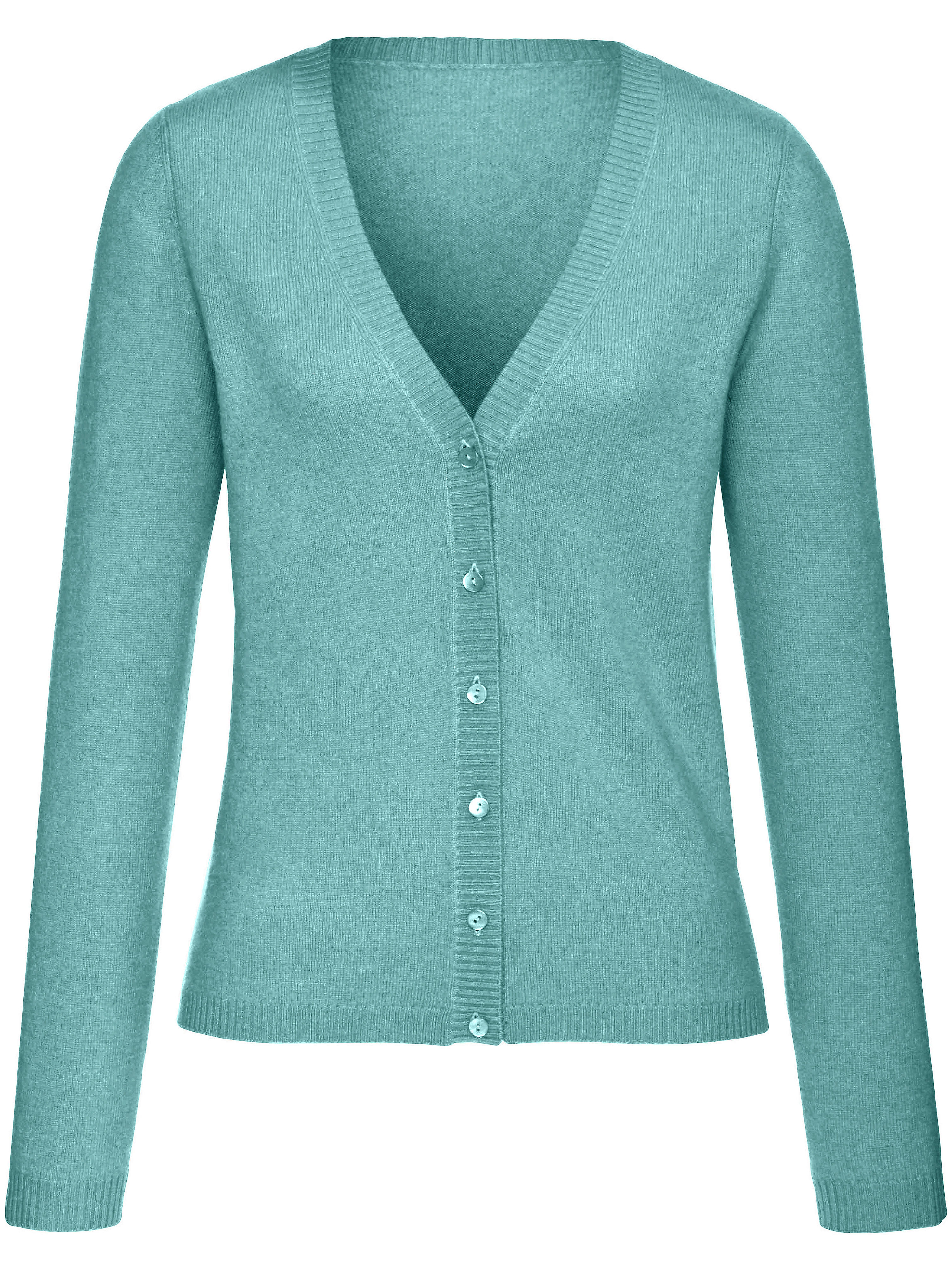 Image of Pure cashmere cardigan Uta Raasch green