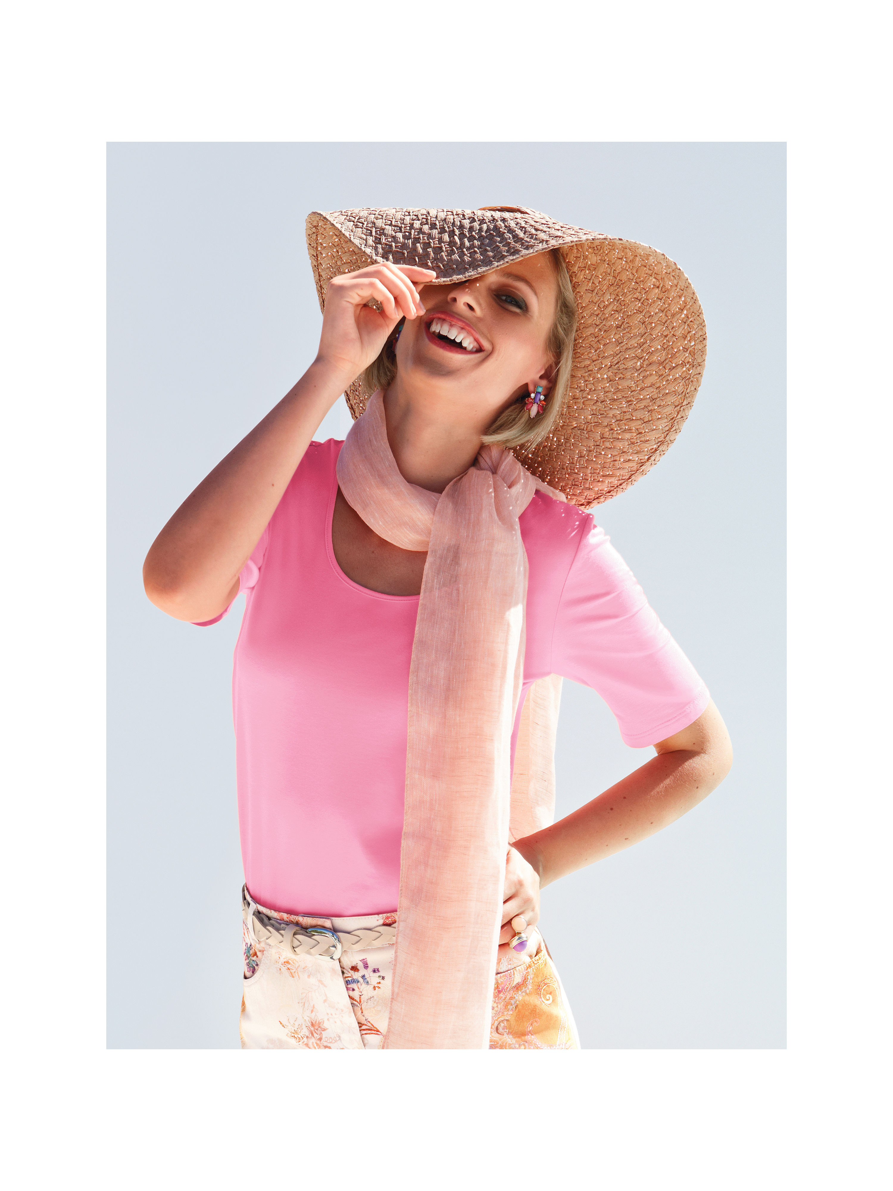 Image of Top ZAIDA pale pink