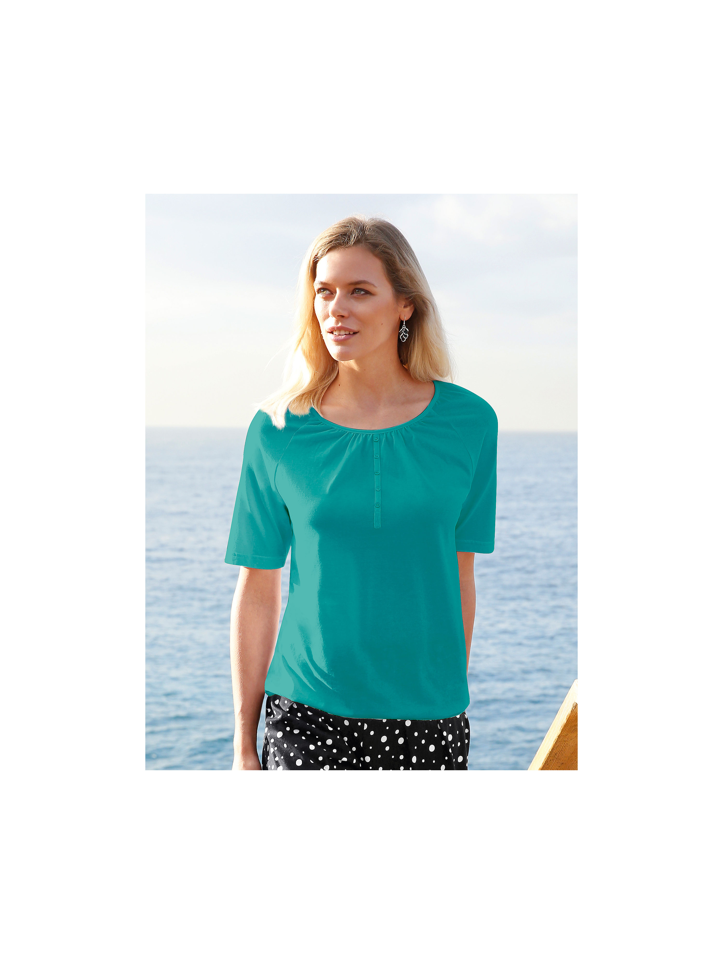 Image of Top Green Cotton green size: 12
