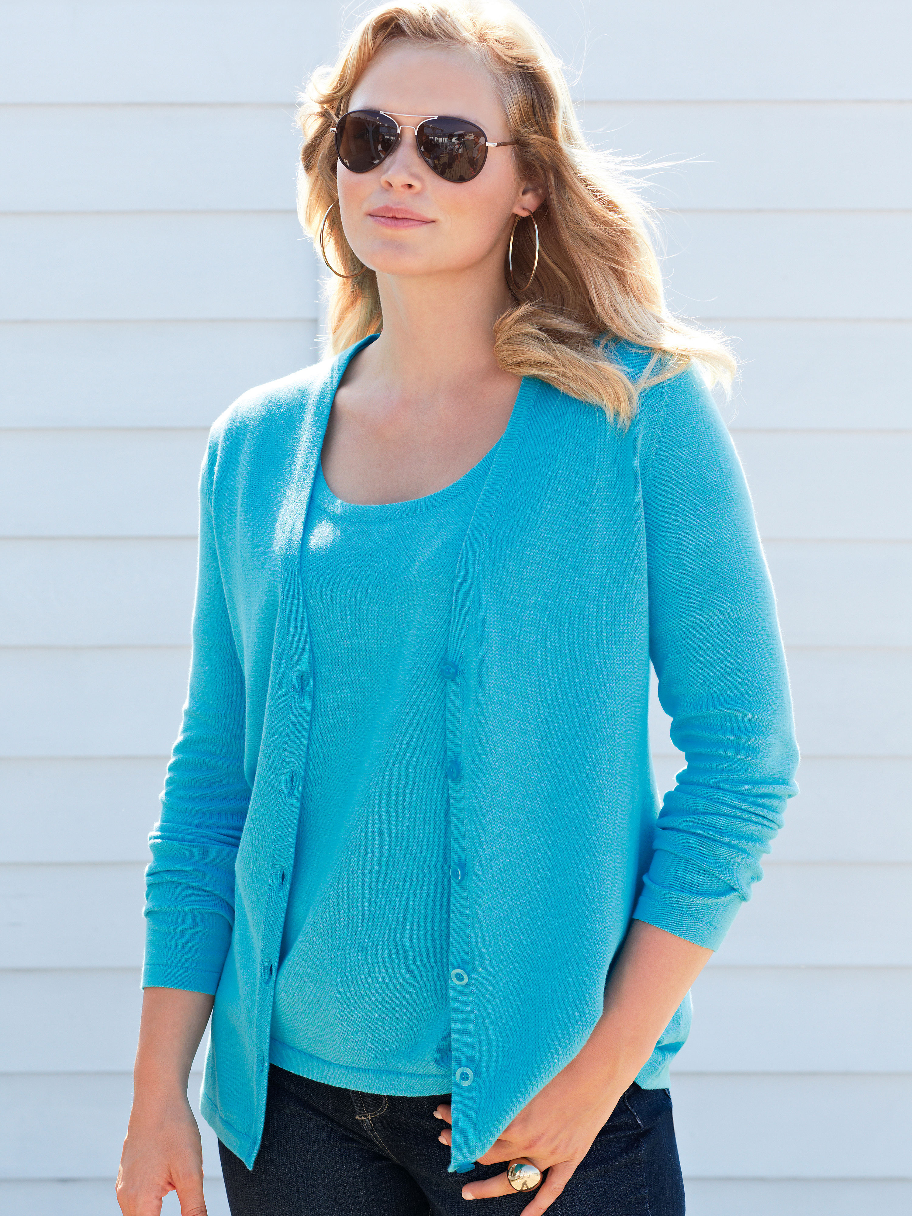 Image of Twin set Anna Aura blue