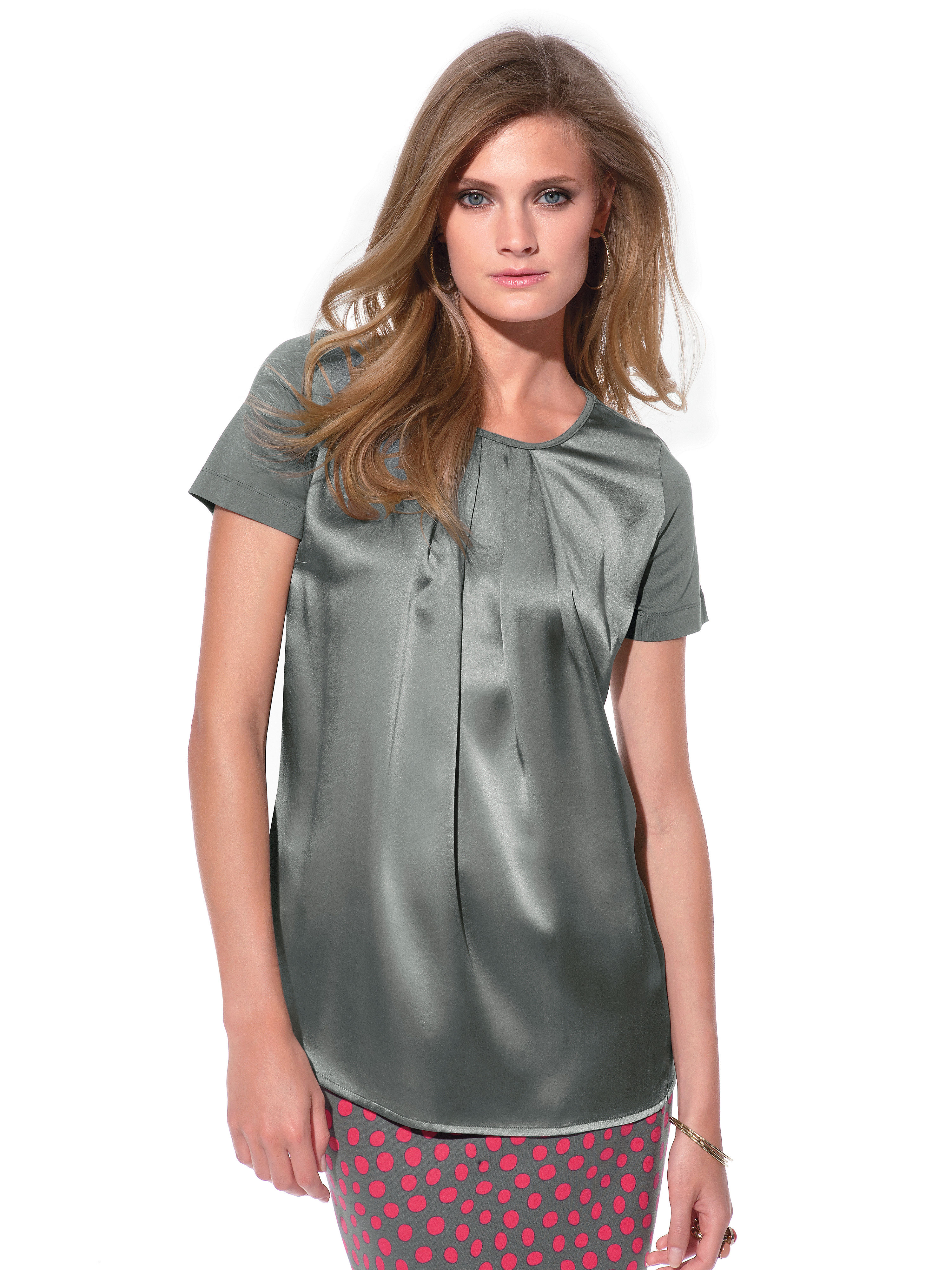 Image of Round neck top Riani green