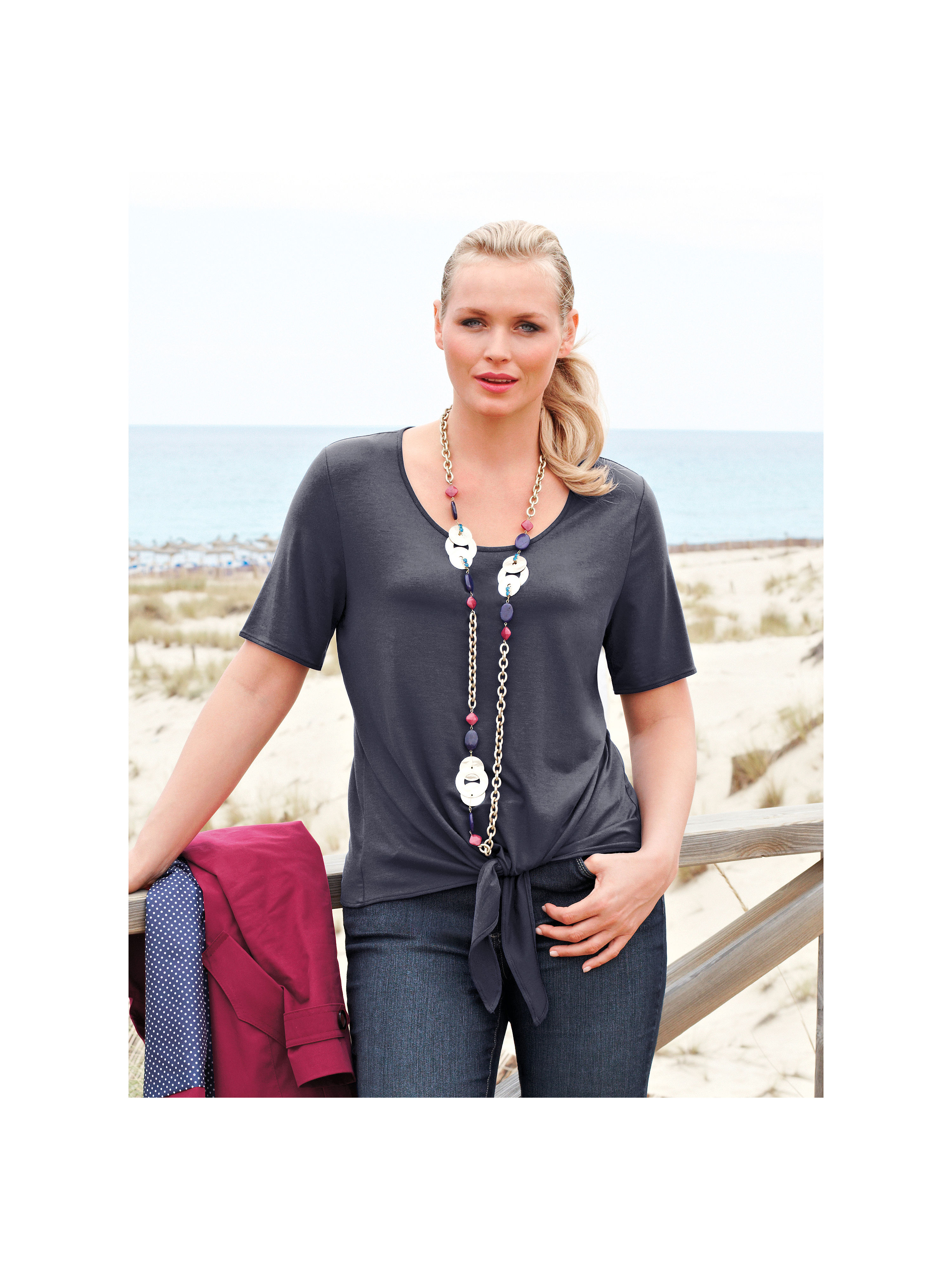 Image of Top Anna Aura grey size: 22