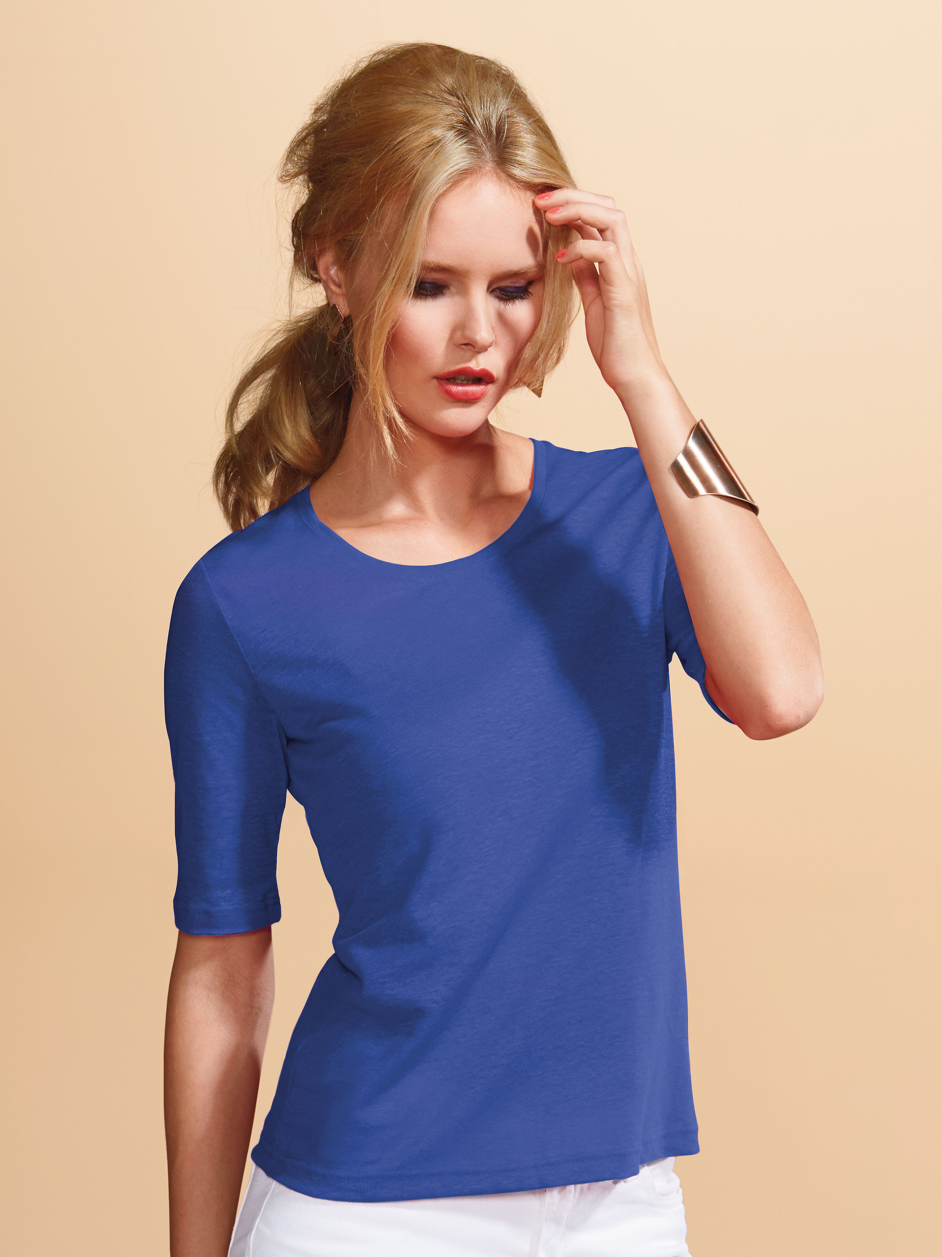 Image of Top ZAIDA blue