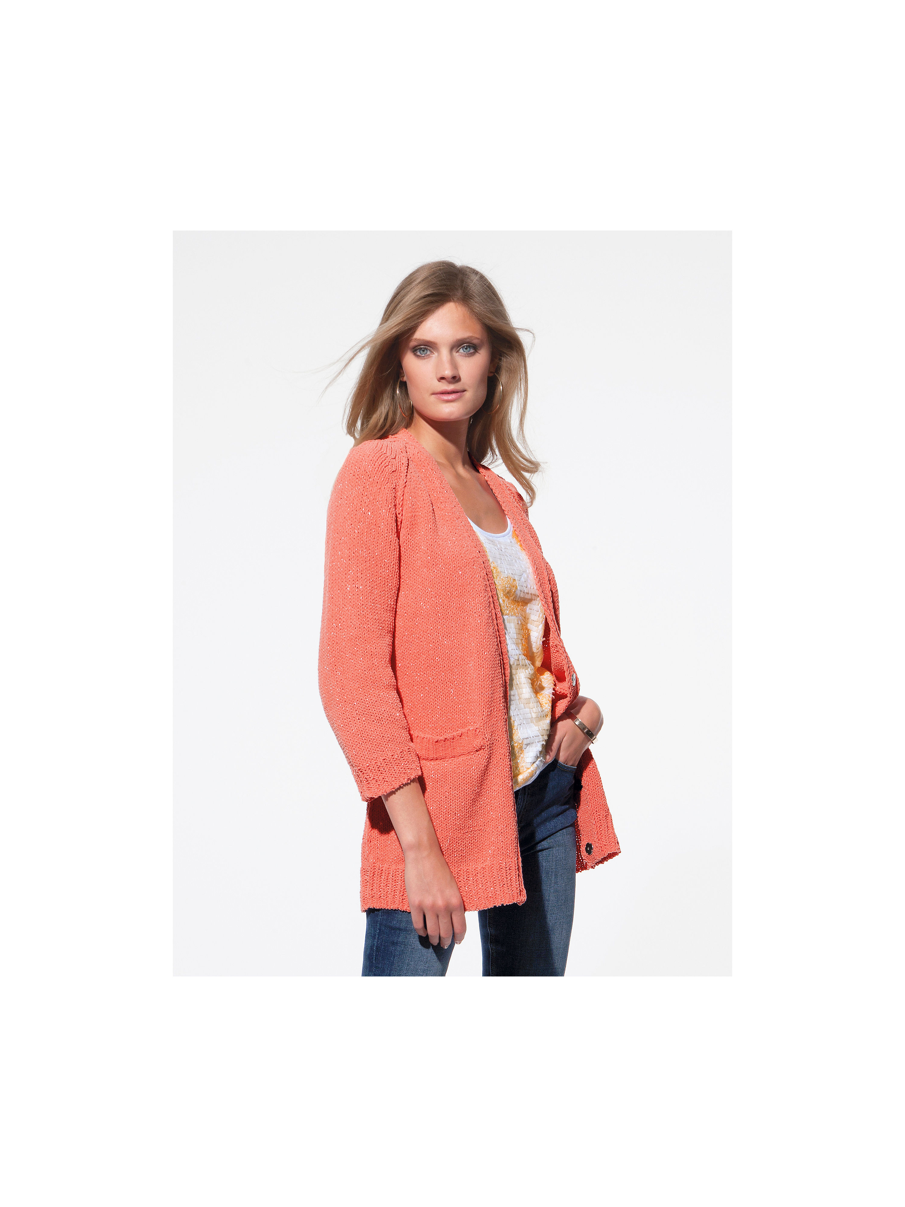 Image of Cardigan Escada Sport orange