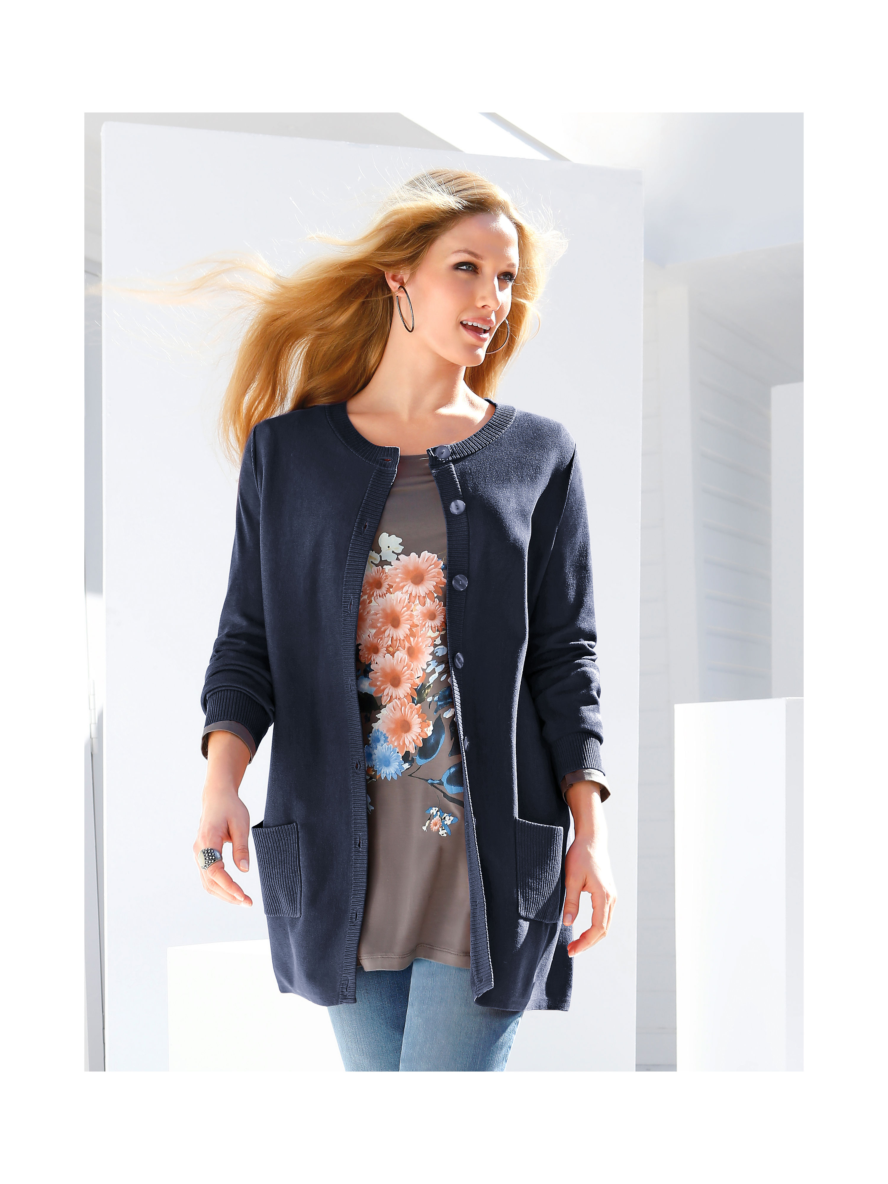 Image of Cardigan Anna Aura blue