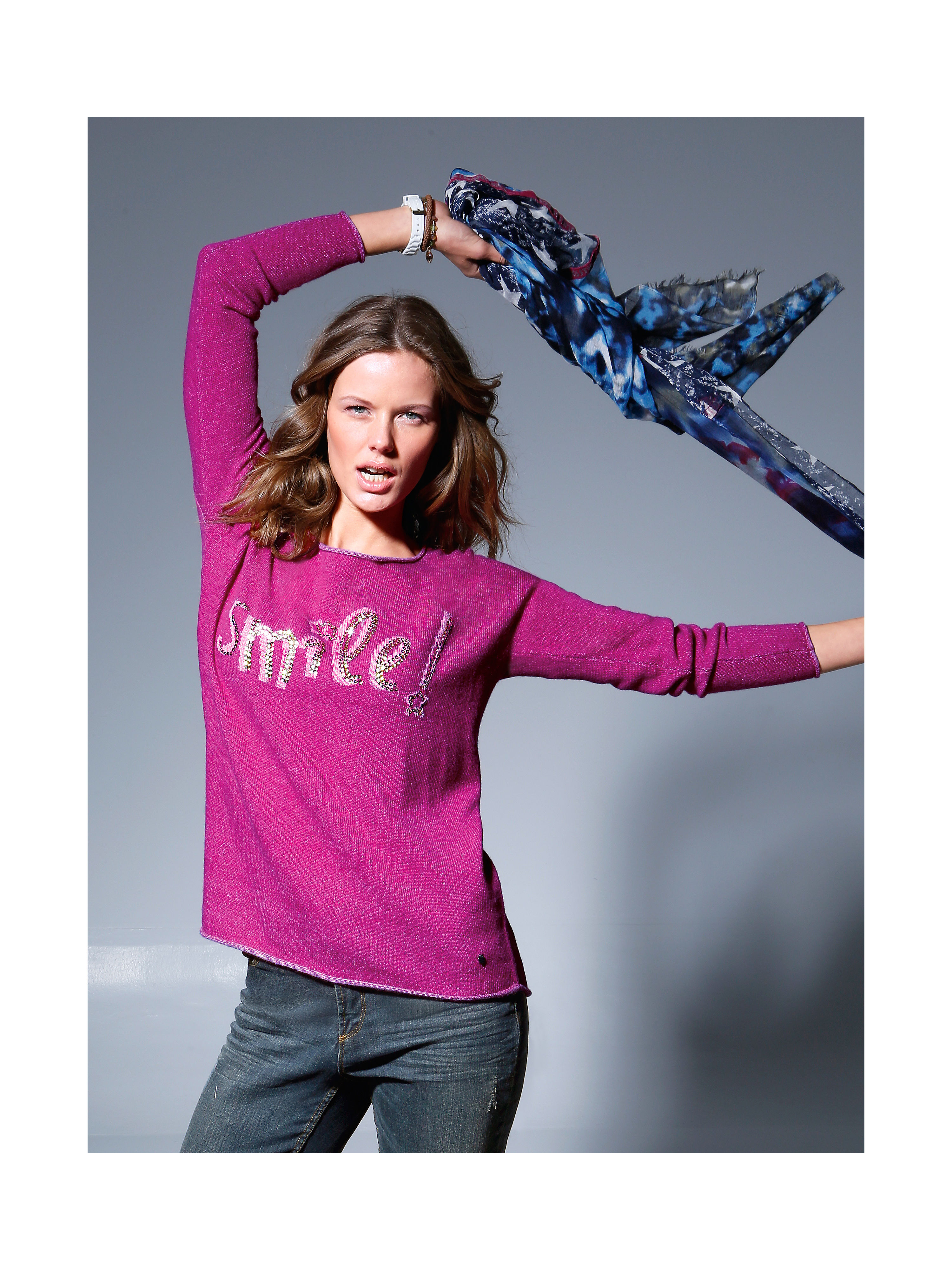 Image of Jumper LIEBLINGSSTÜCK bright pink size: 10