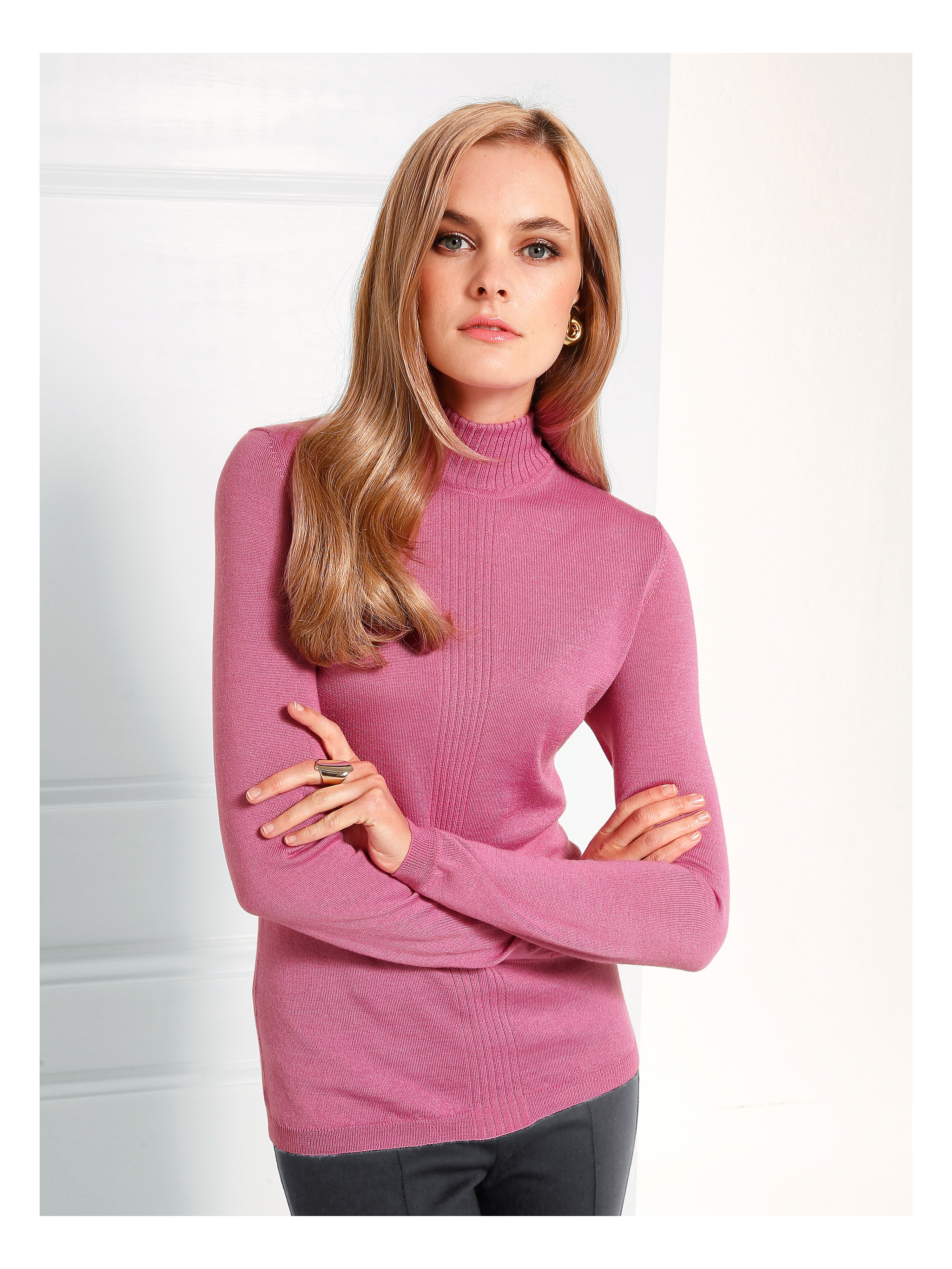 Image of Jumper Basler pale pink size: 24