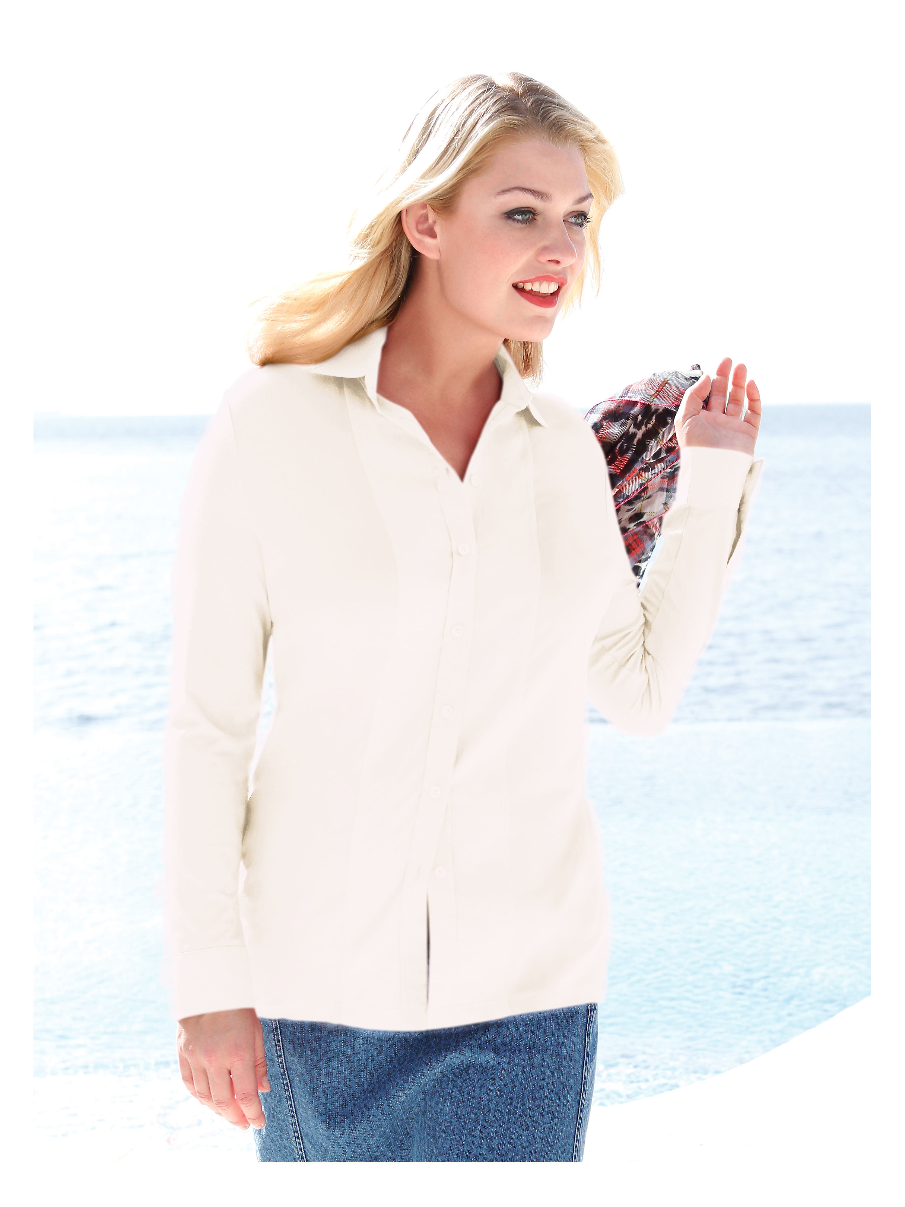 Image of Shirt Anna Aura white