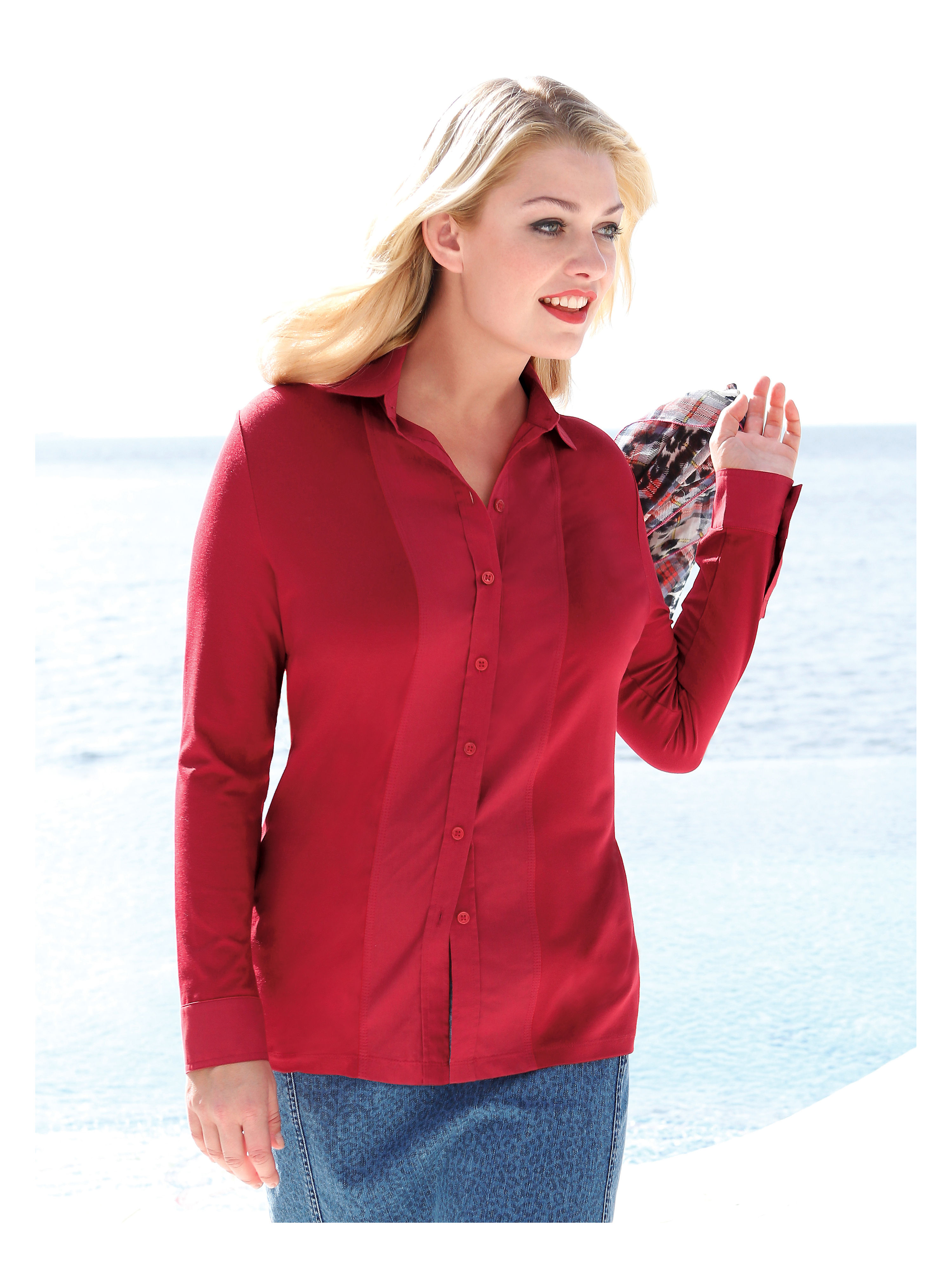Image of Shirt Anna Aura red