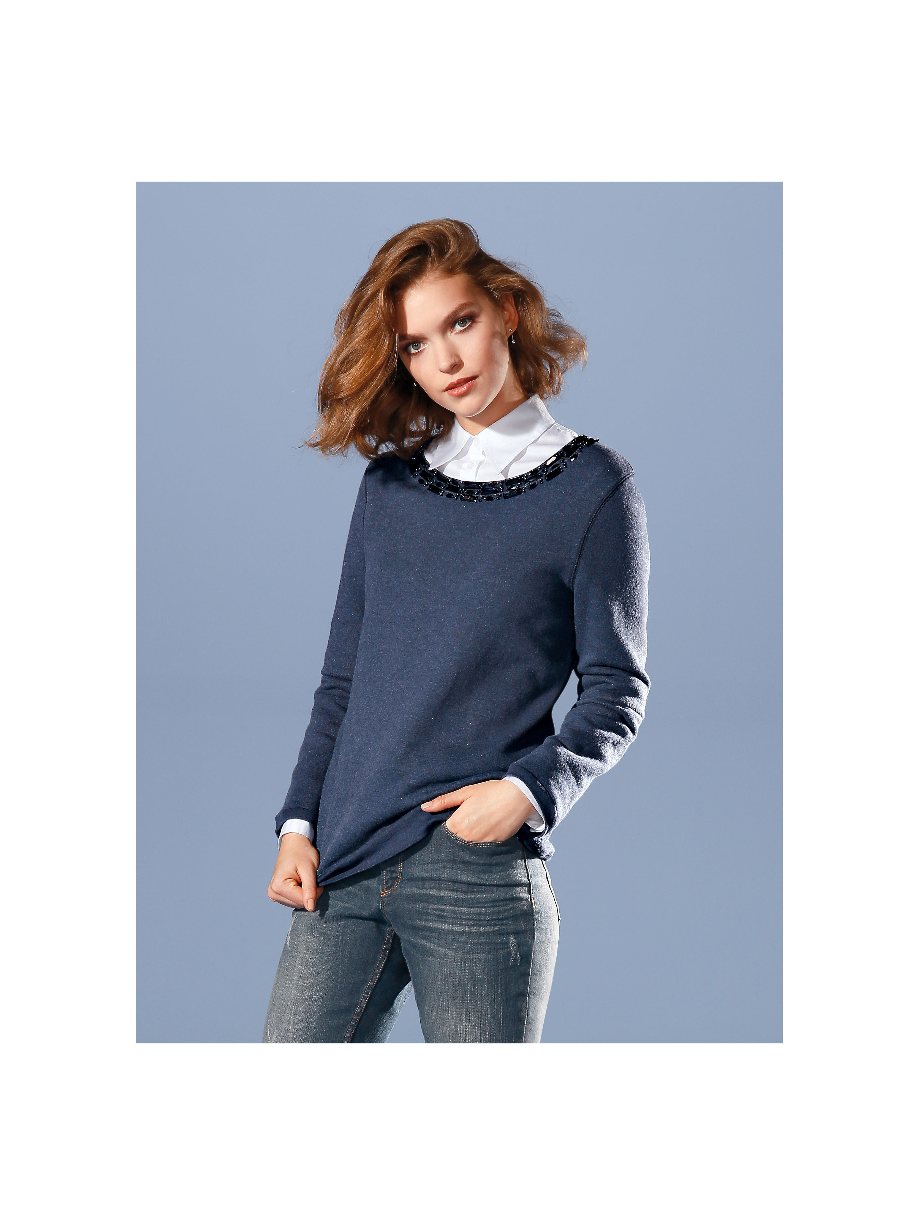 Image of Sweatshirt Uta Raasch blue
