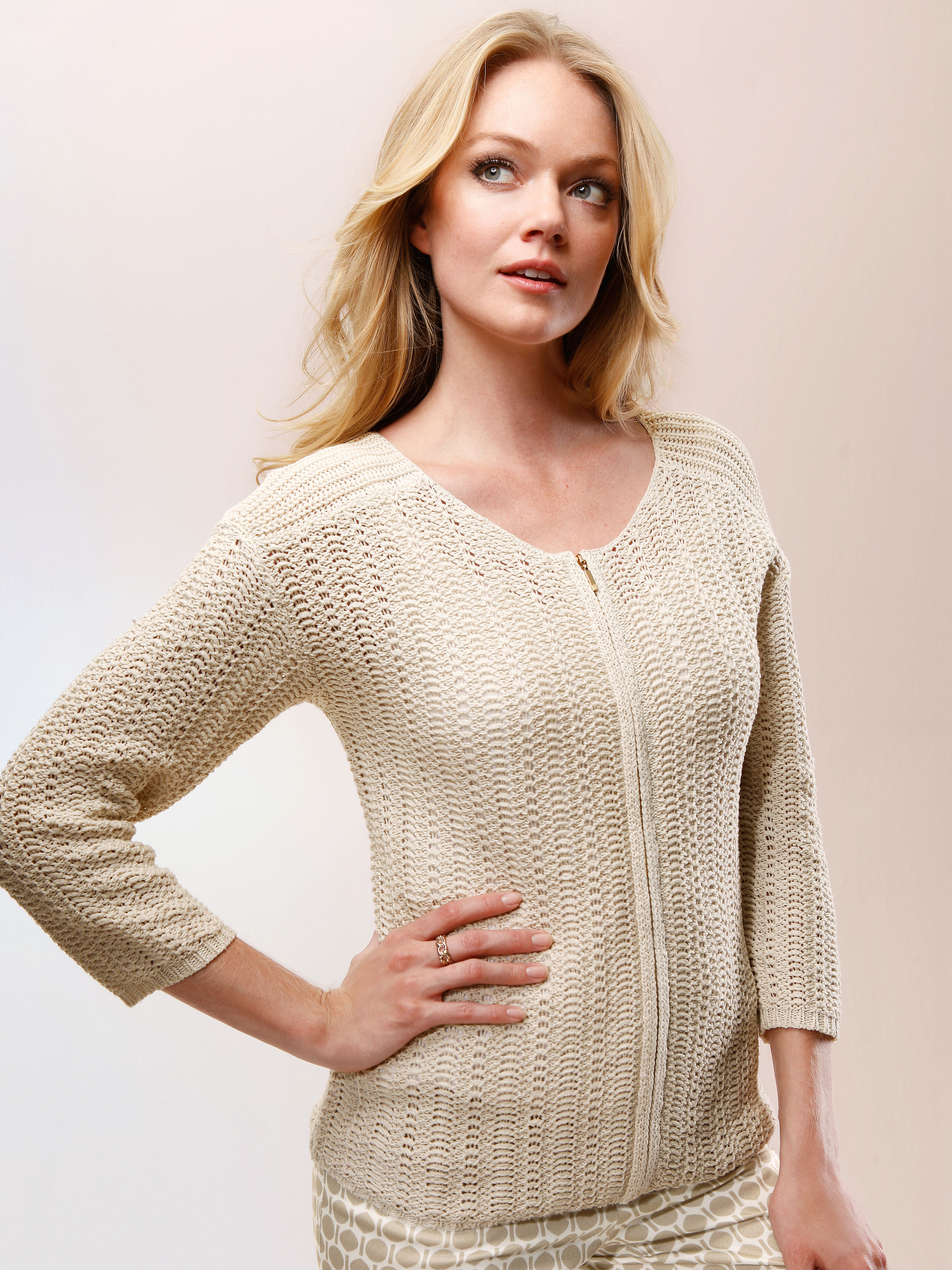 Image of Cardigan Uta Raasch beige size: 20