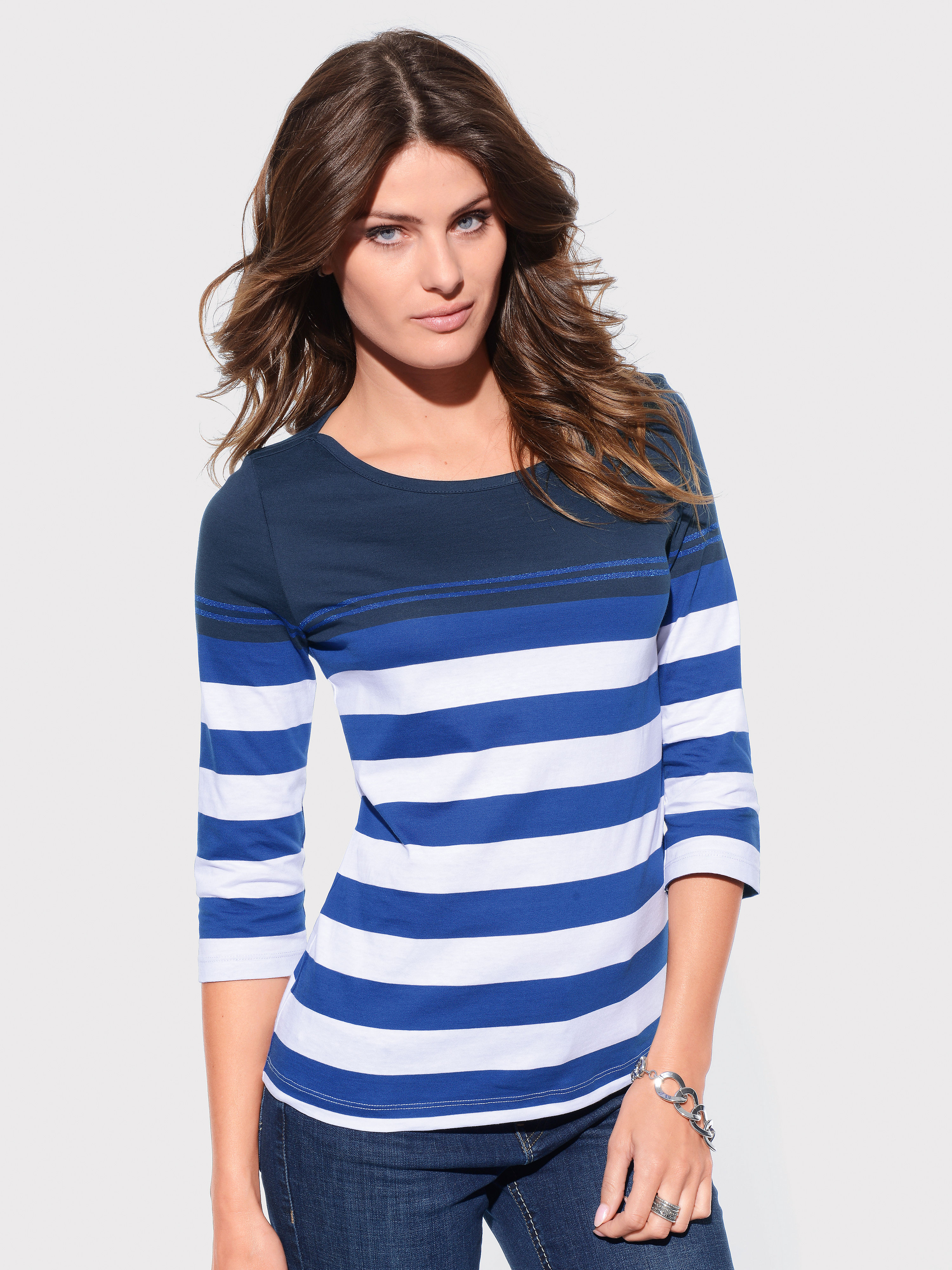 Image of Round neck top Bogner multicoloured size: 22