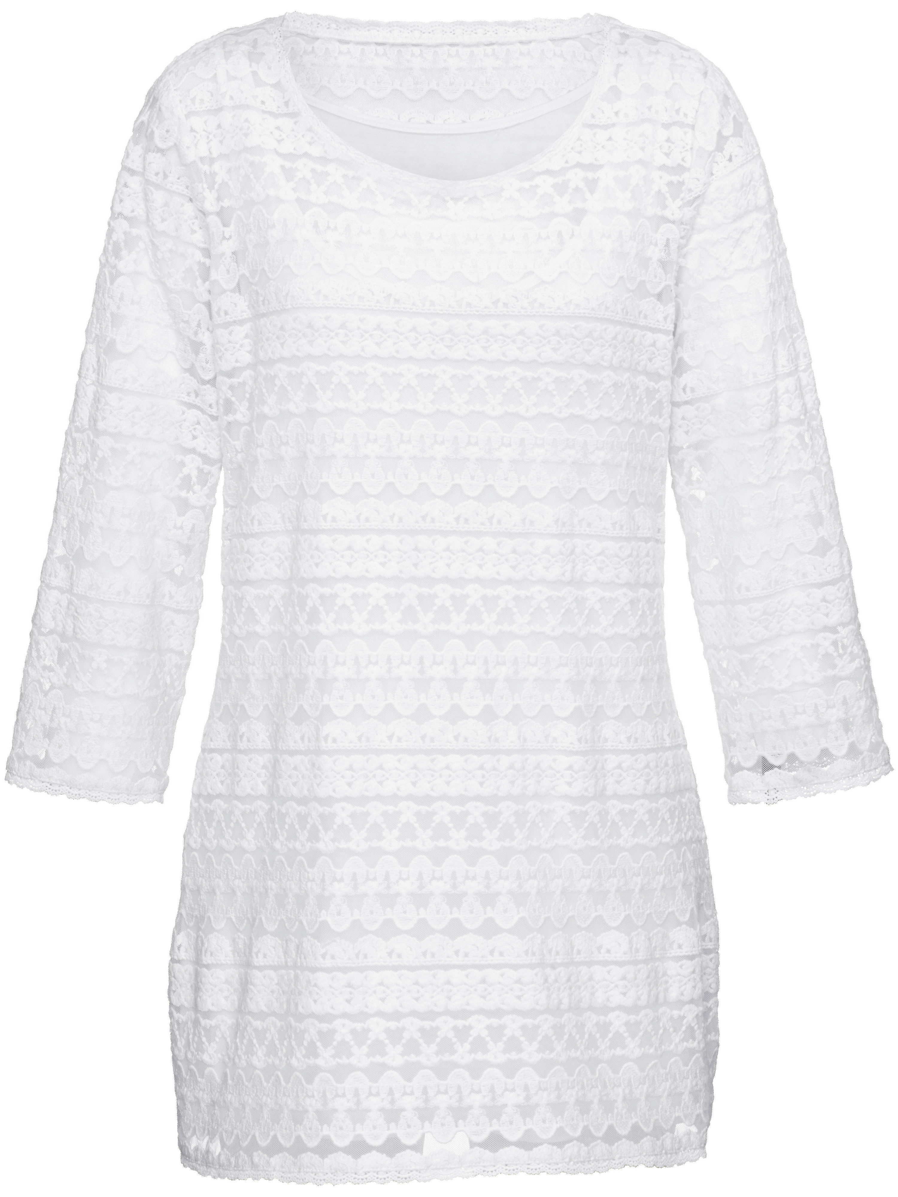 Image of Lace tunic Anna Aura white