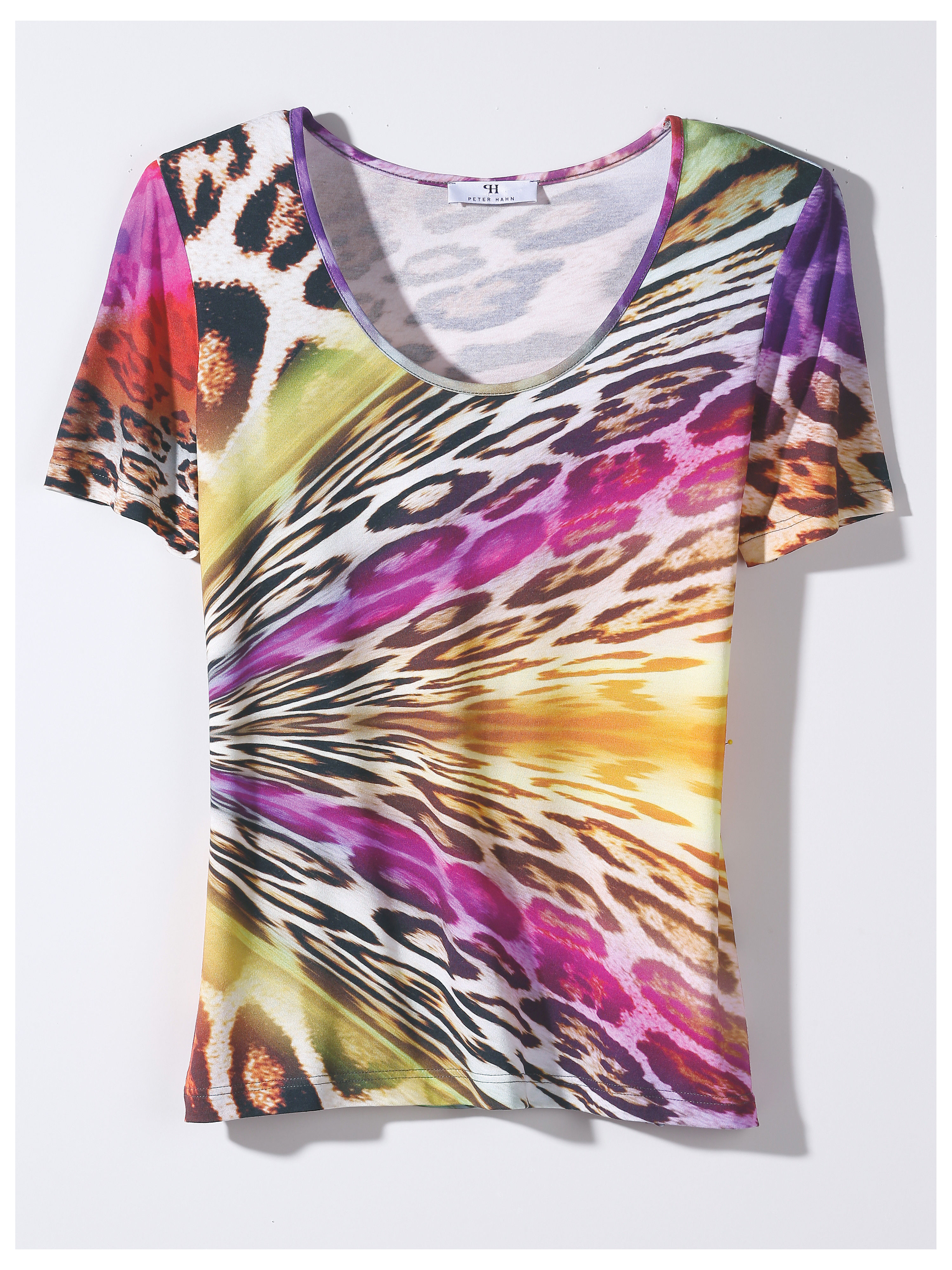Image of Round neck top Peter Hahn multicoloured size: 16