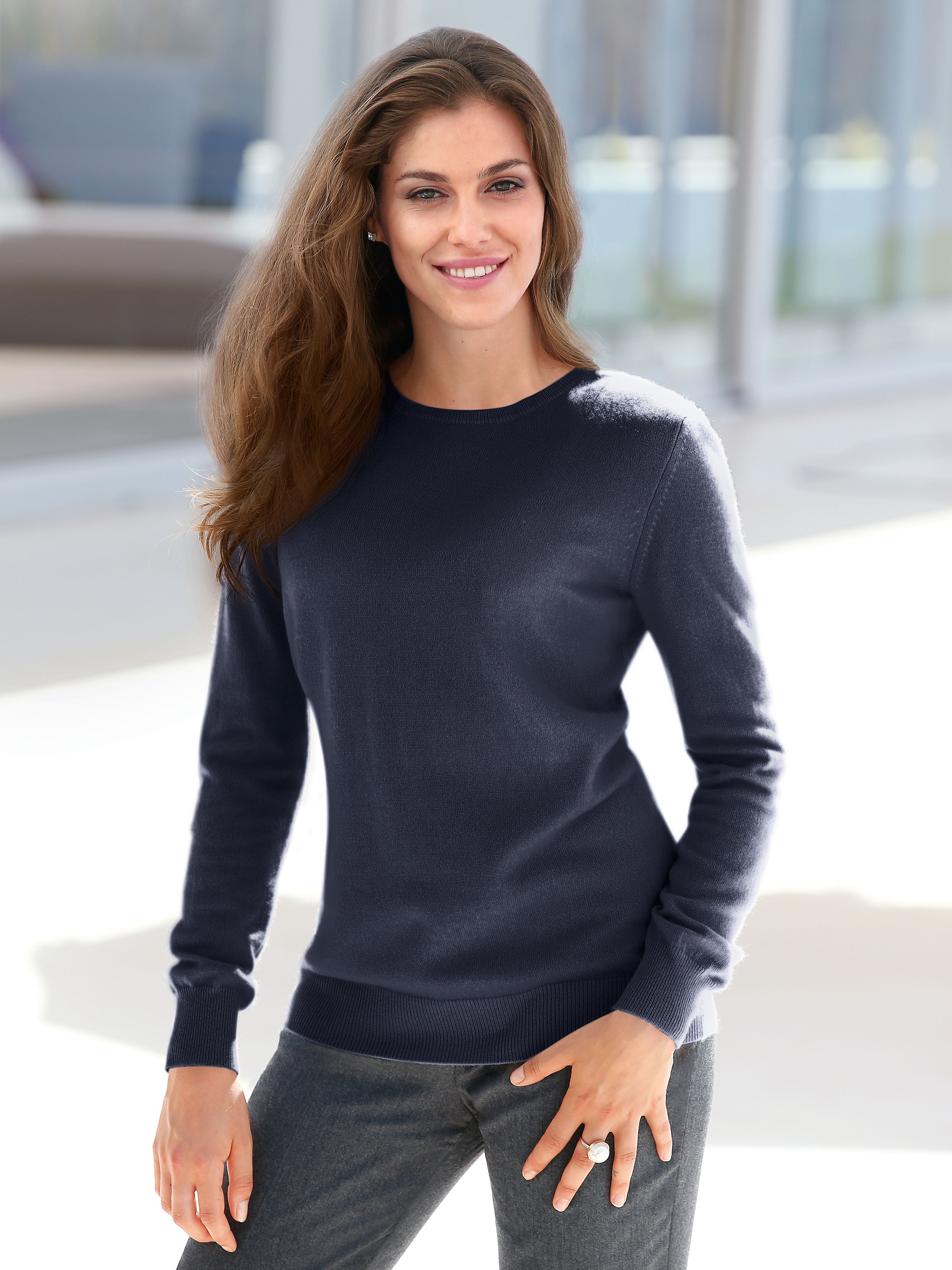 Image of Jumper cashmere blue size: 24