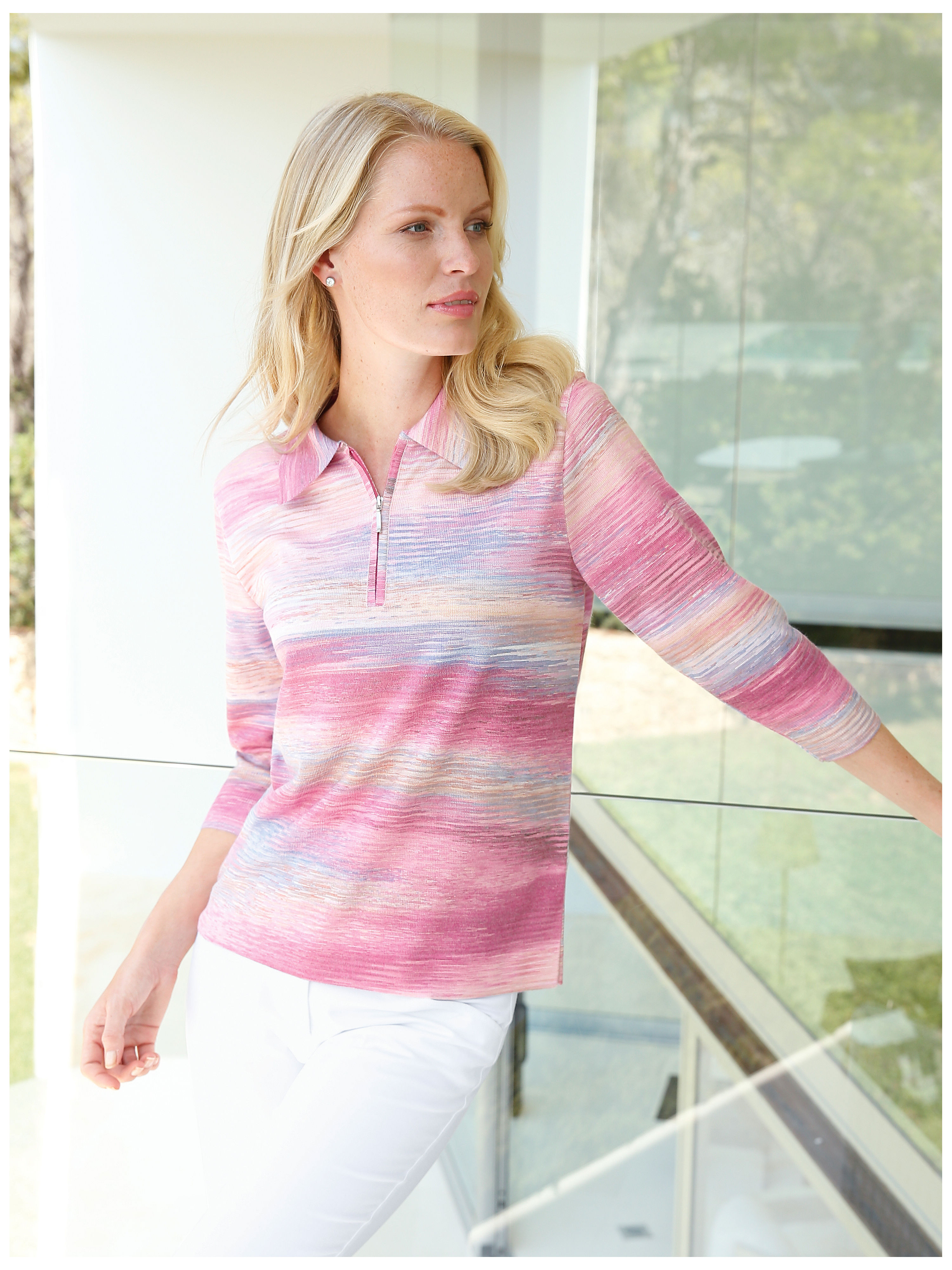 Image of Polo jumper Dingelstädter multicoloured size: 18