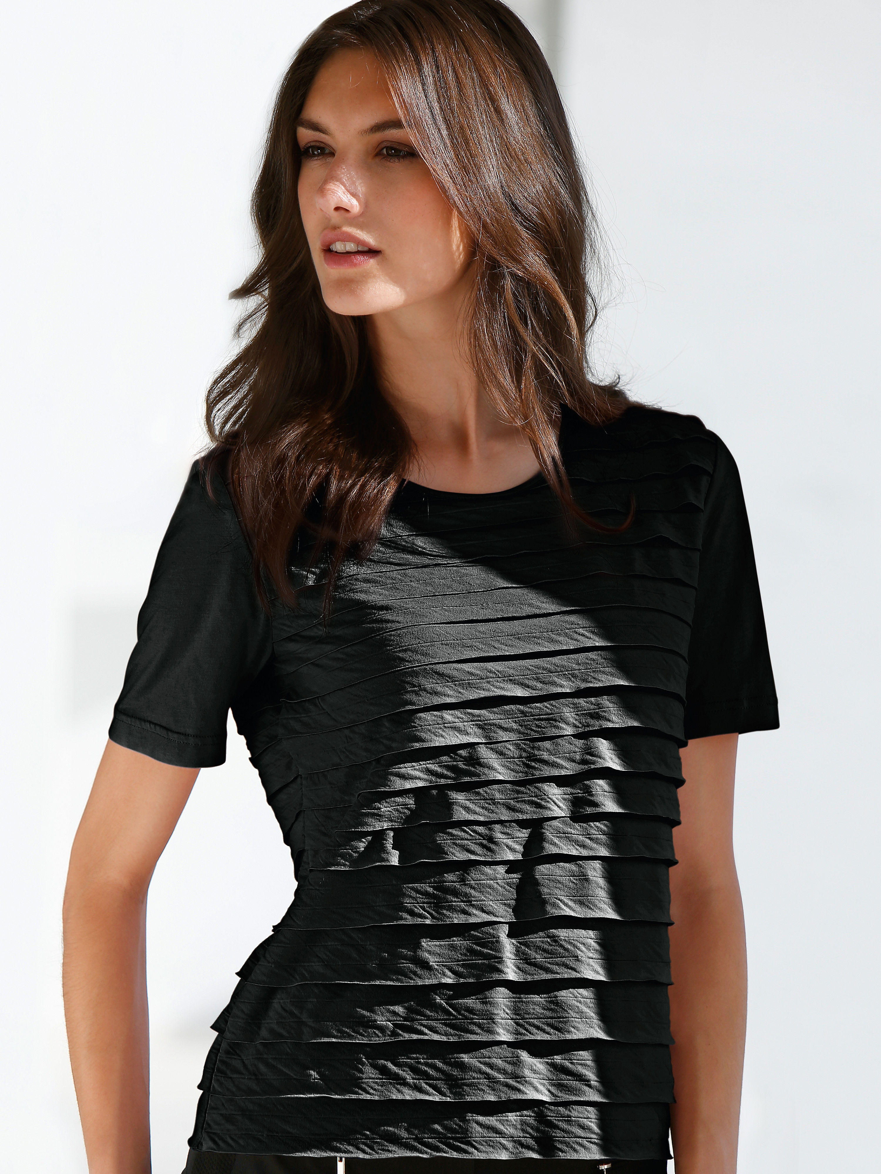 Image of Round neck top Gerry Weber black