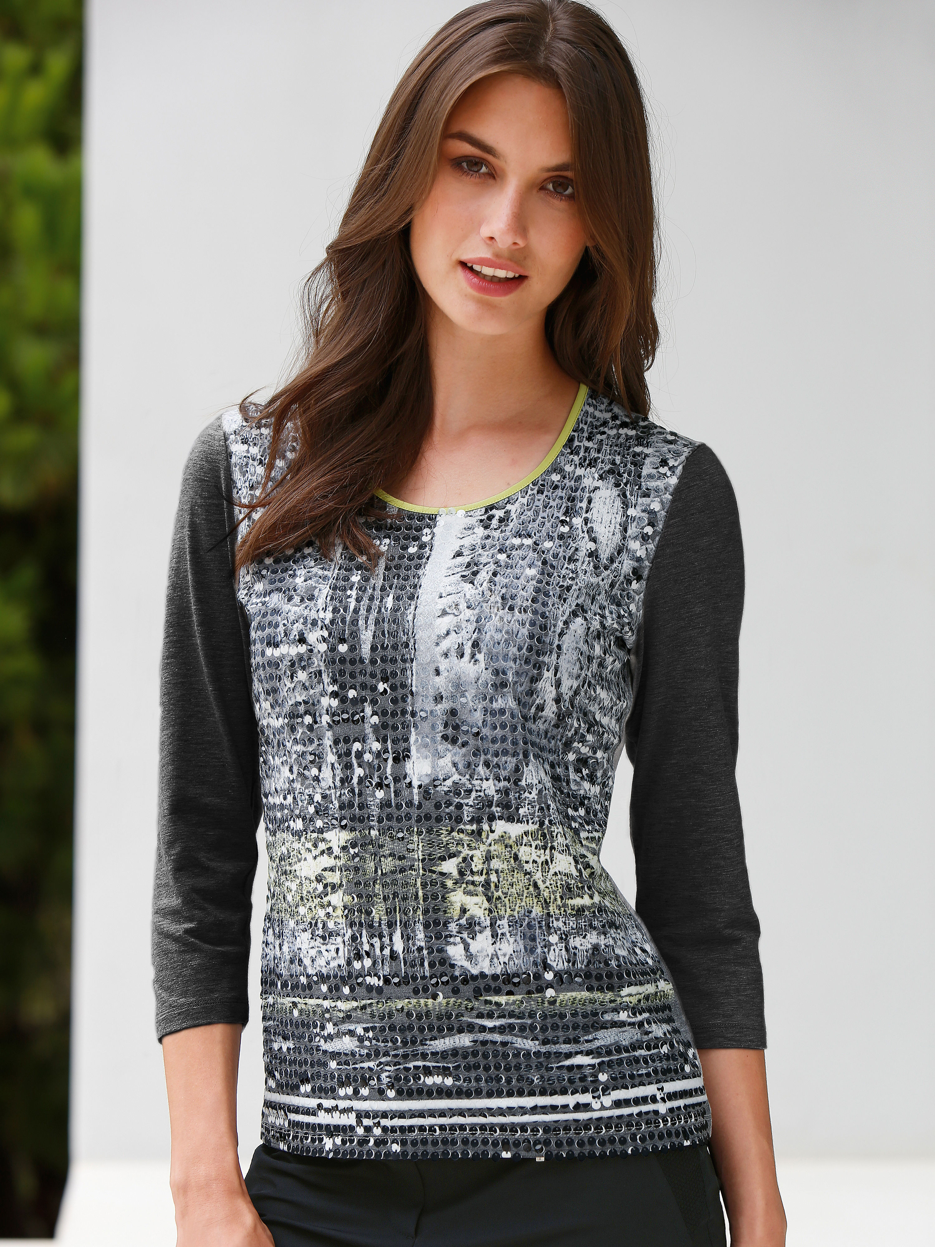 Image of Round neck top Gerry Weber multicoloured