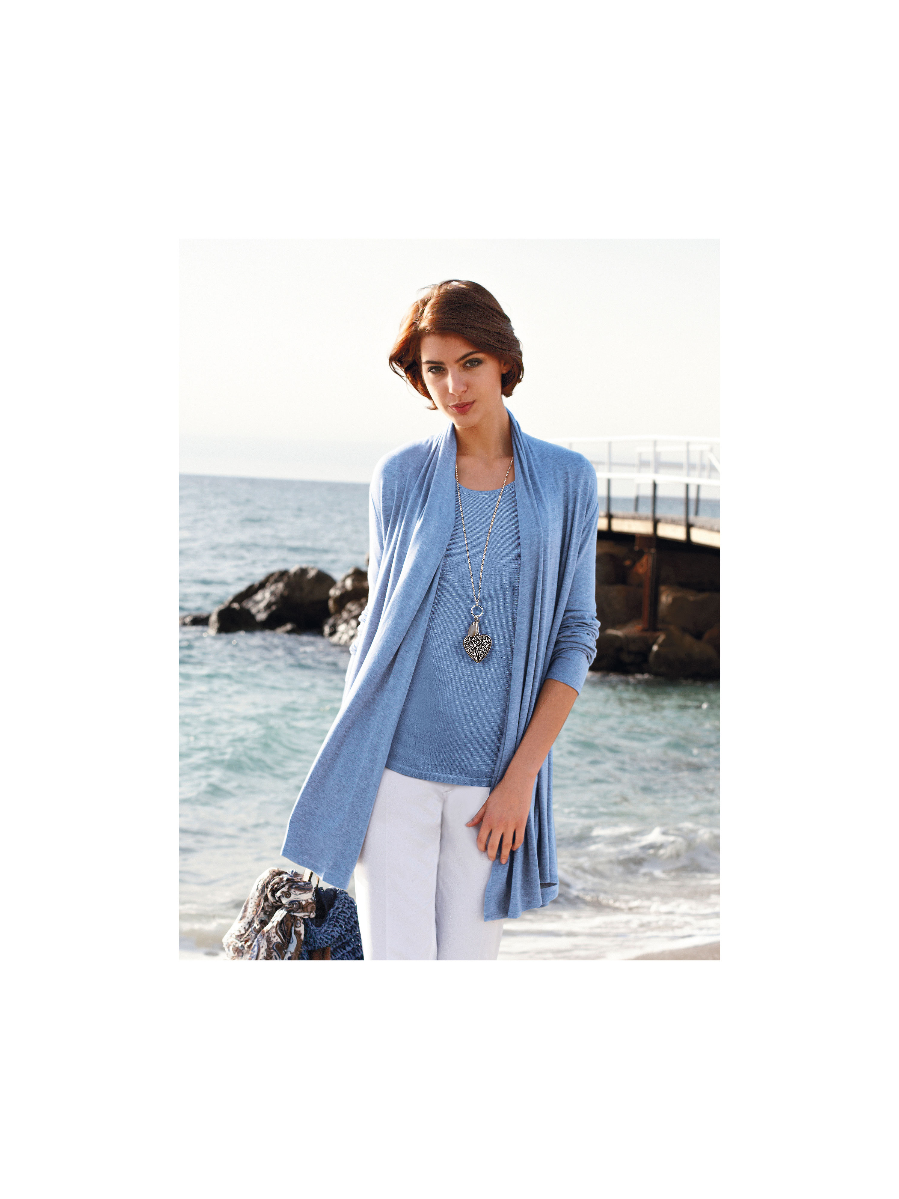 Image of Jersey jacket Peter Hahn blue size: 10