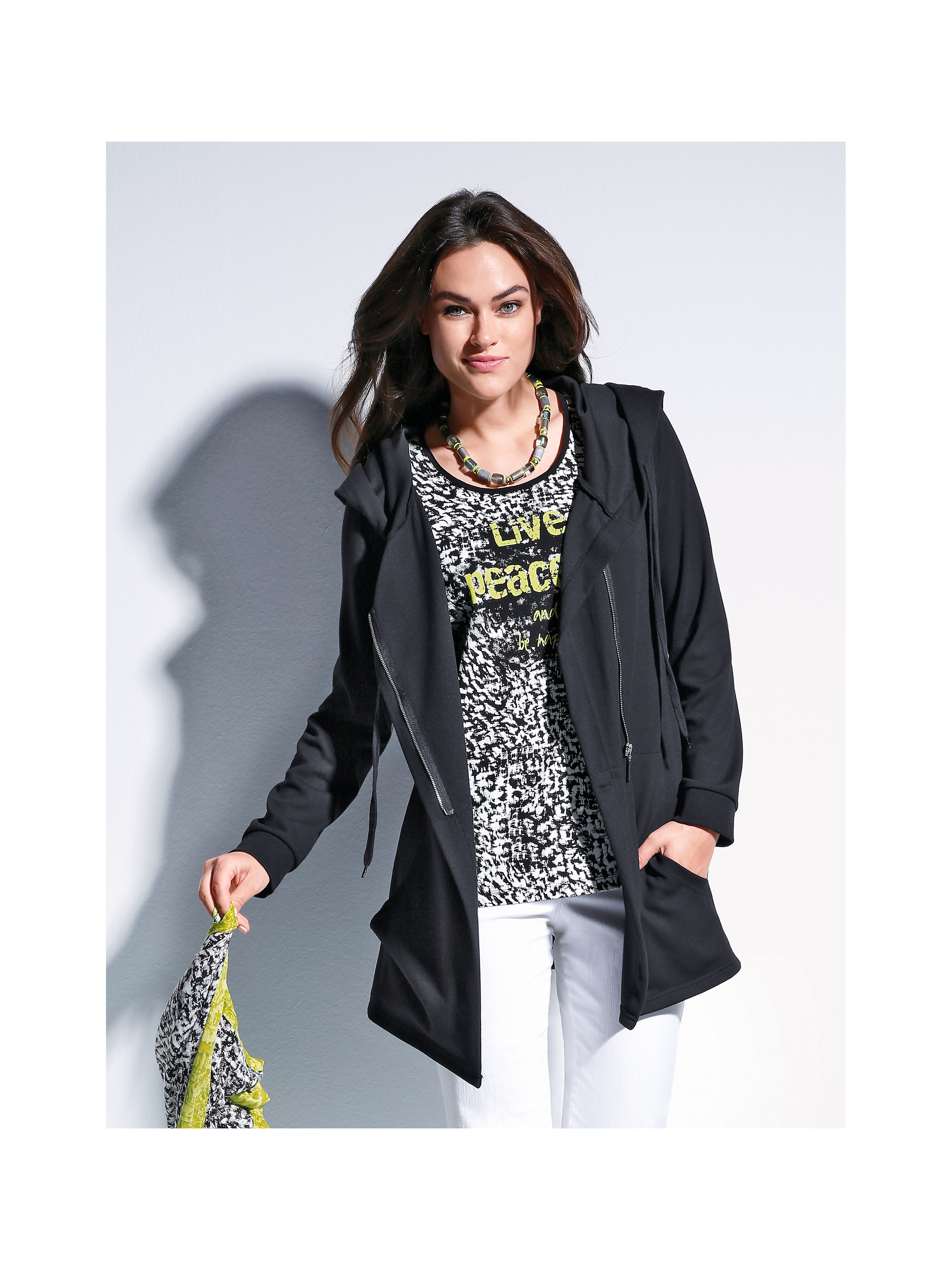 Image of Jersey jacket Samoon grey