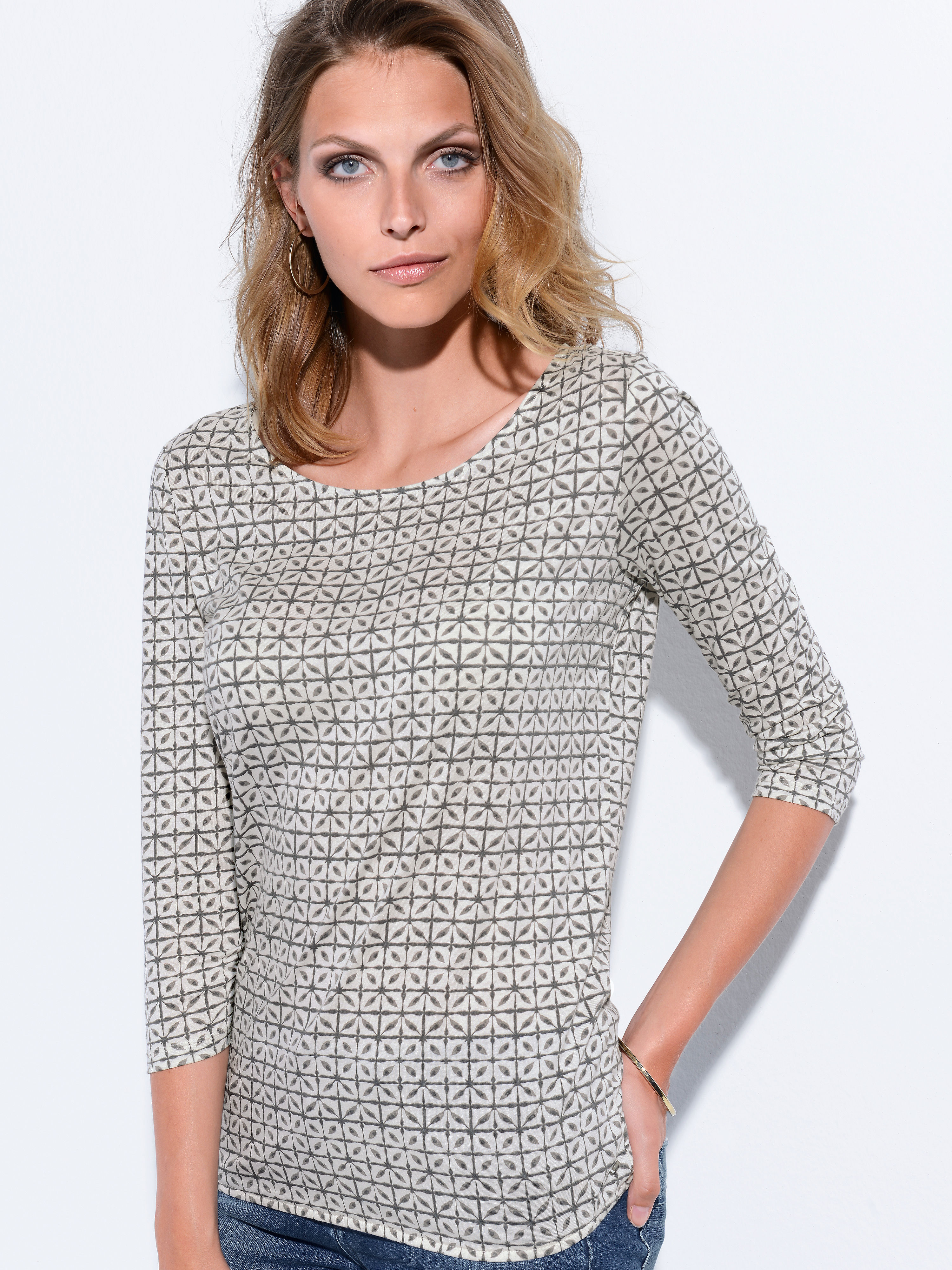 Image of Round neck top Marc O´Polo multicoloured