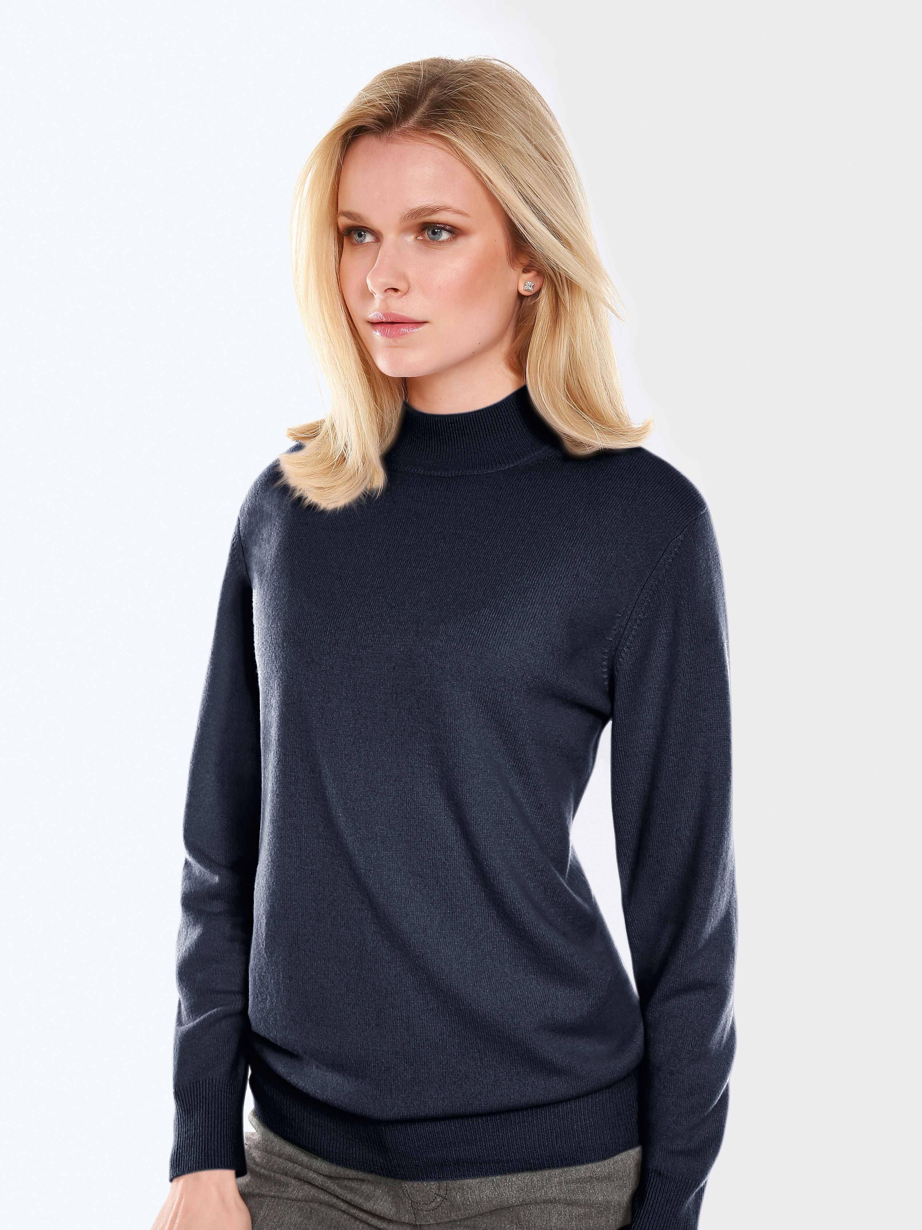 Image of Jumper in pure cashmere cashmere blue size: 26