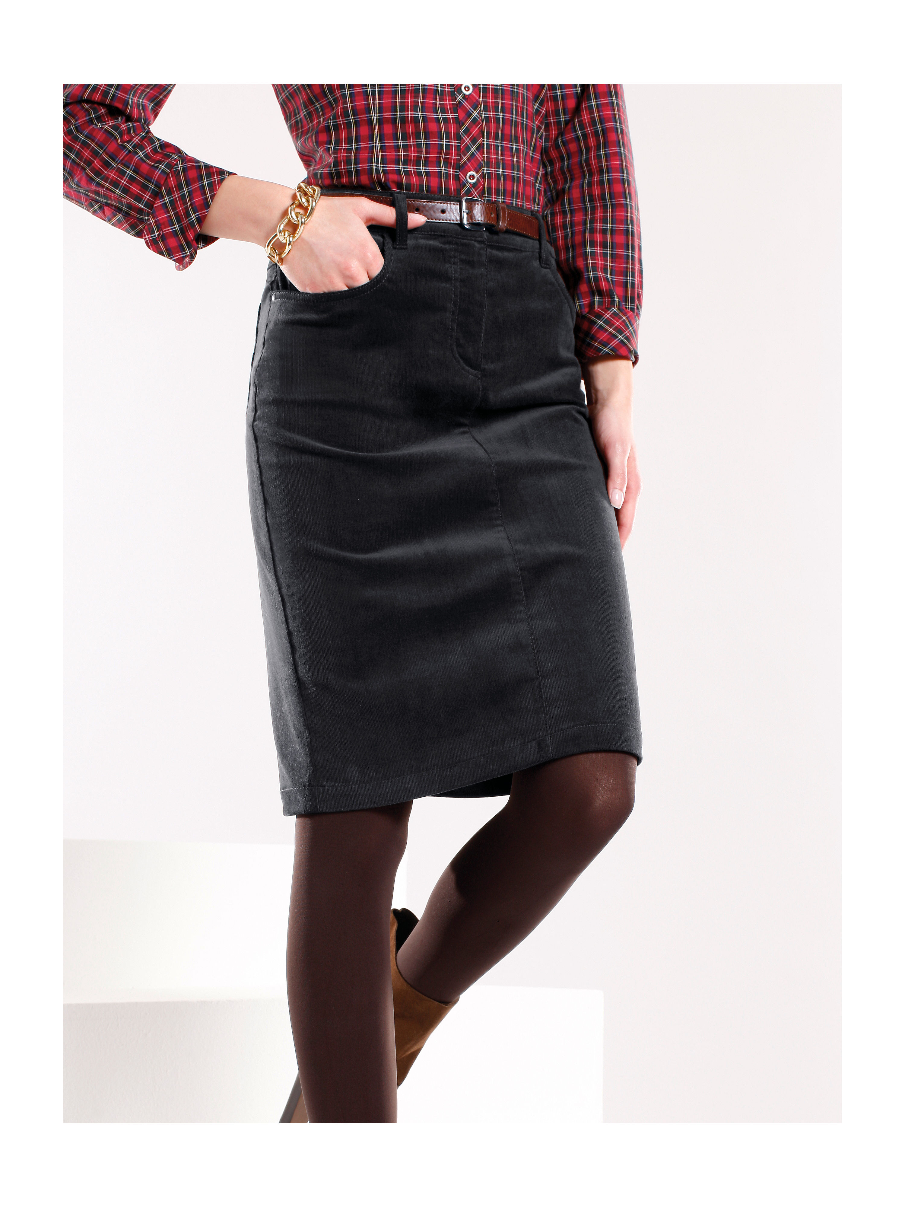 Image of Skirt Peter Hahn black