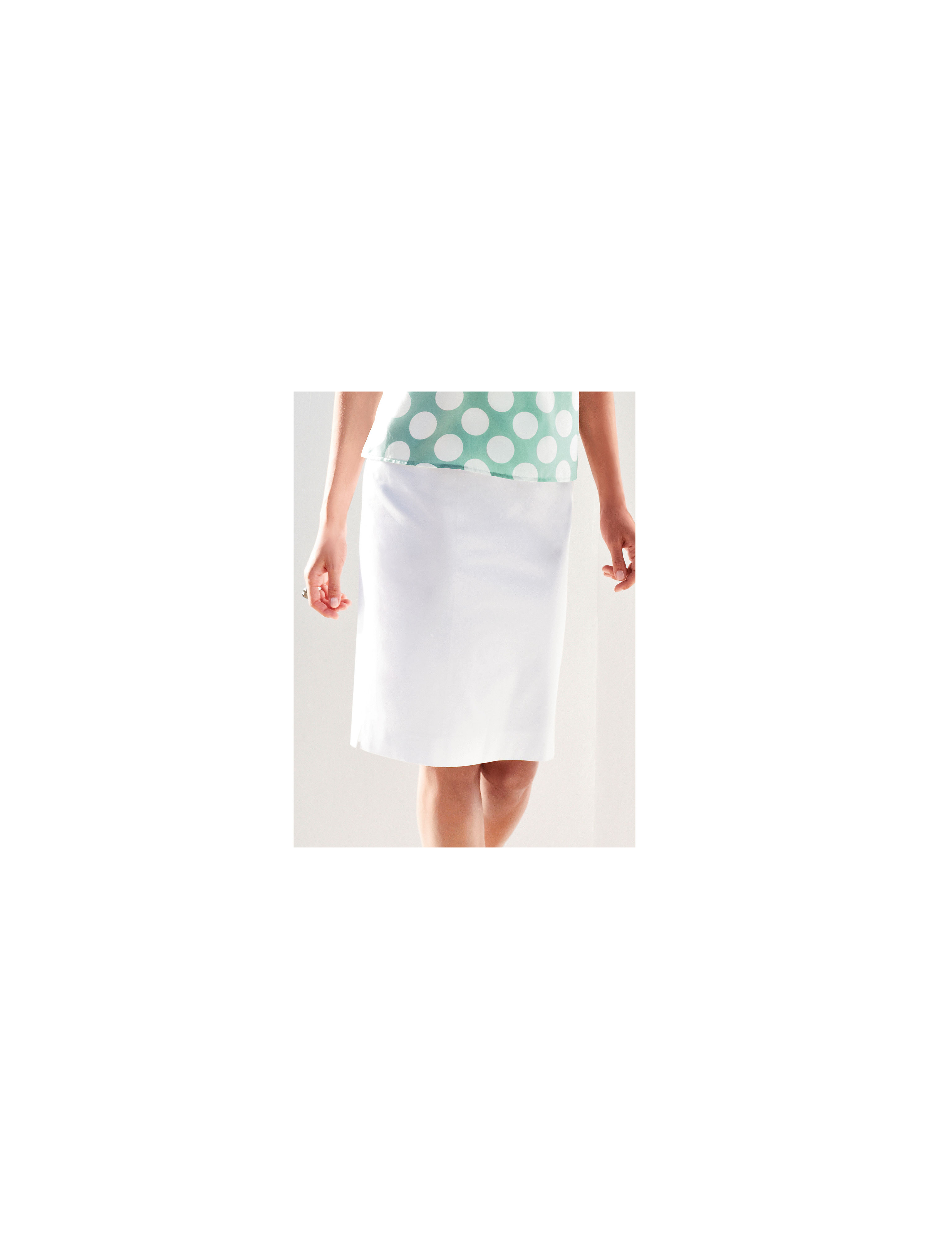 Image of Skirt Peter Hahn white size: 14