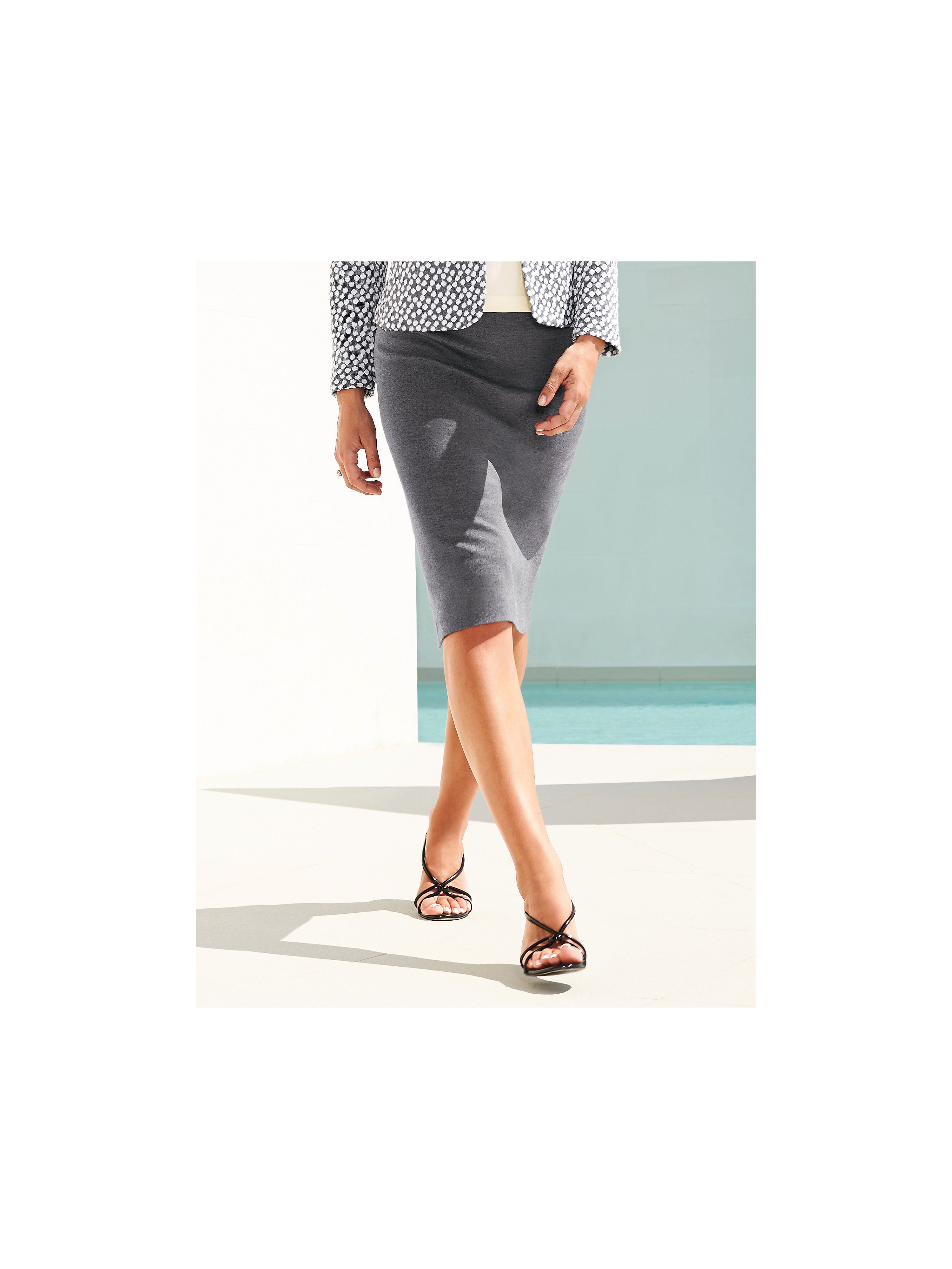 Image of Skirt Rössler Selection grey size: 22