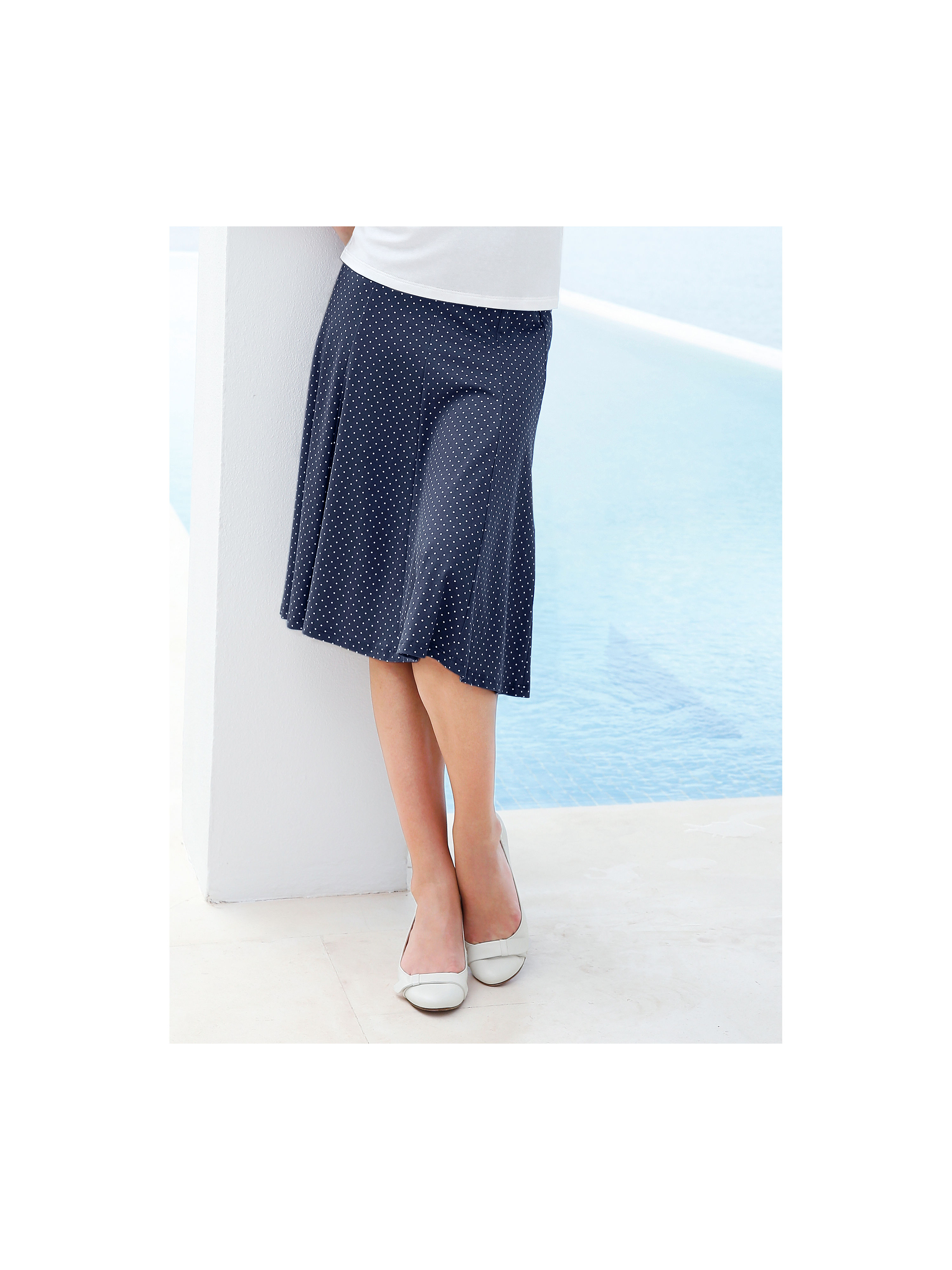Image of Slip-on skirt Peter Hahn multicoloured size: 10