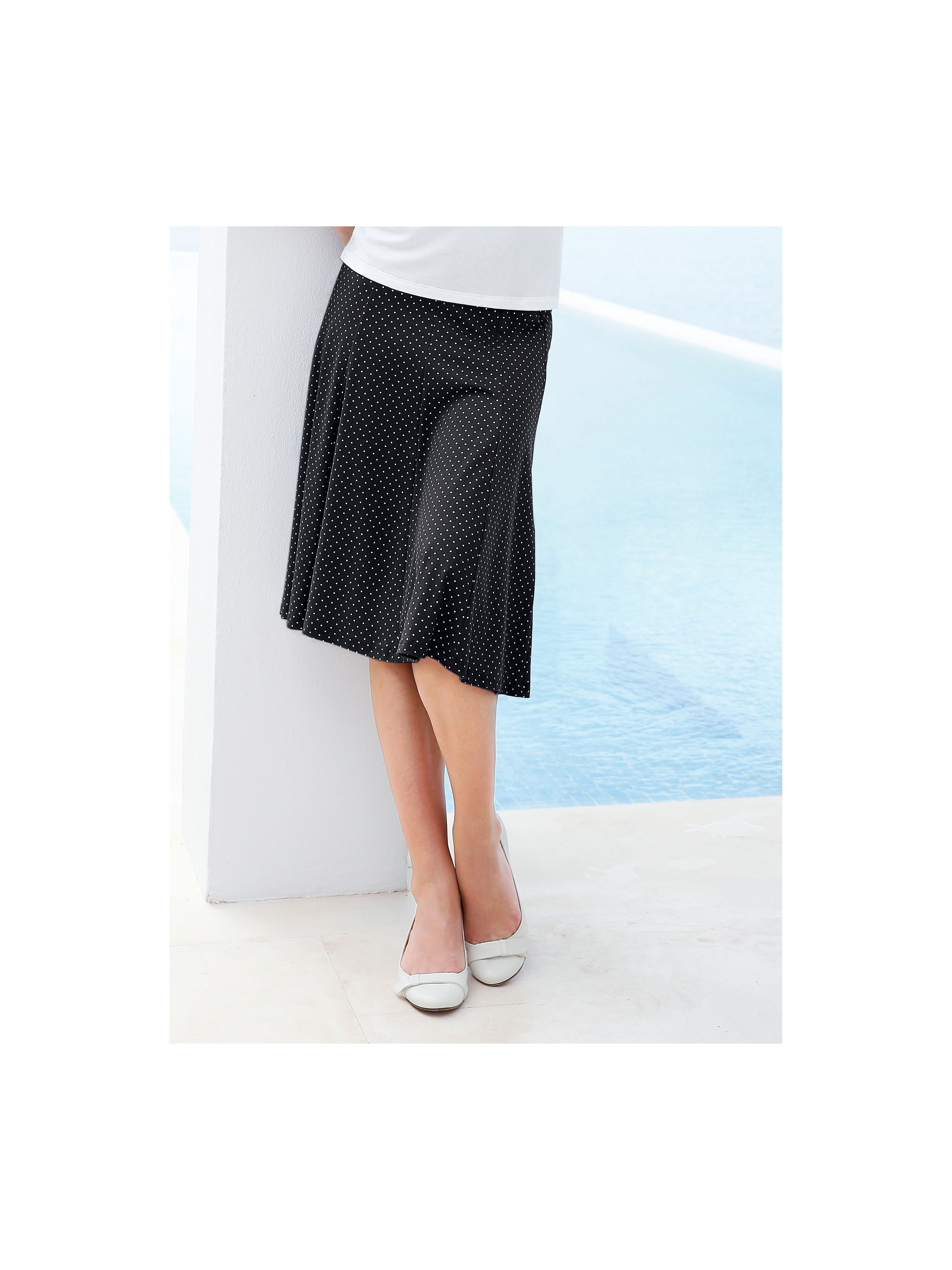 Image of Slip-on skirt Peter Hahn multicoloured