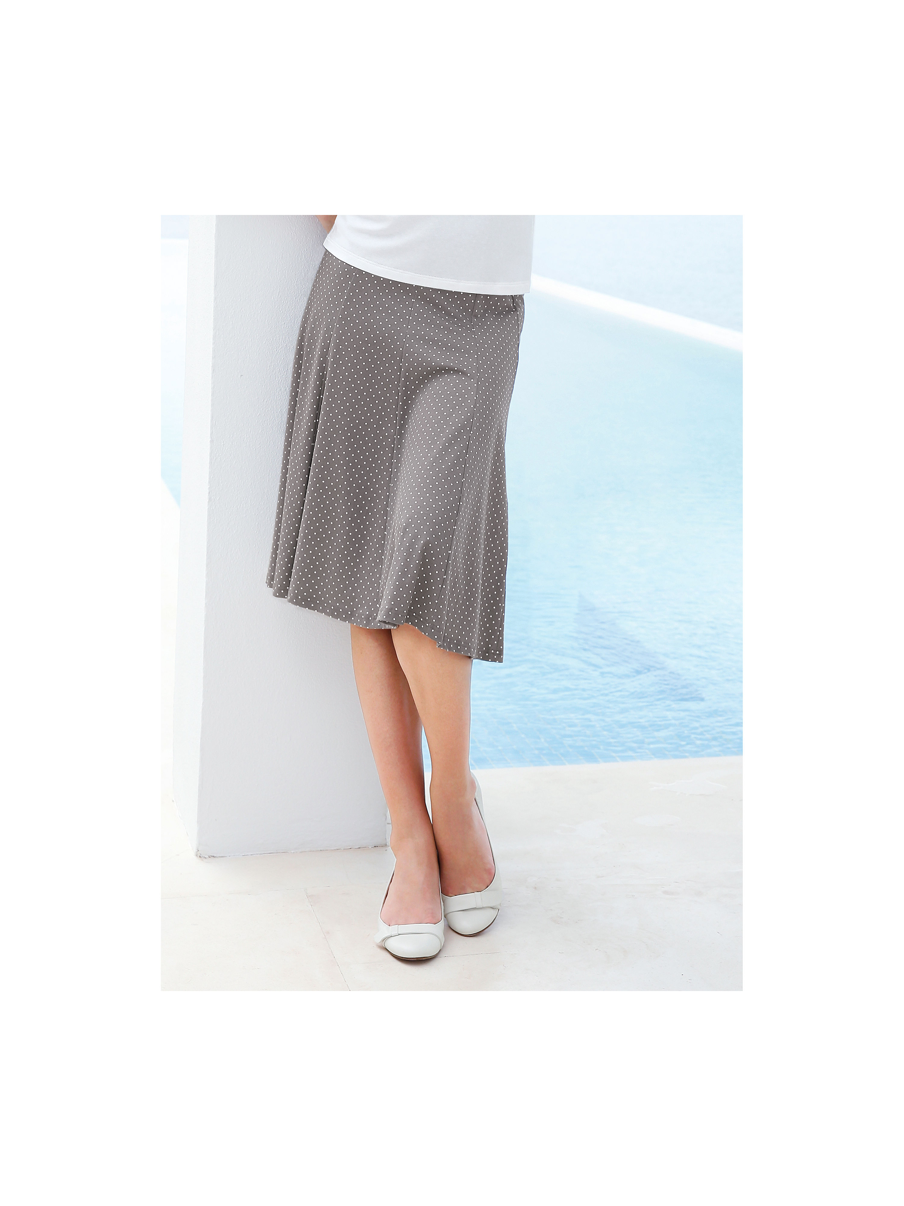 Image of Slip-on skirt Peter Hahn multicoloured size: 14