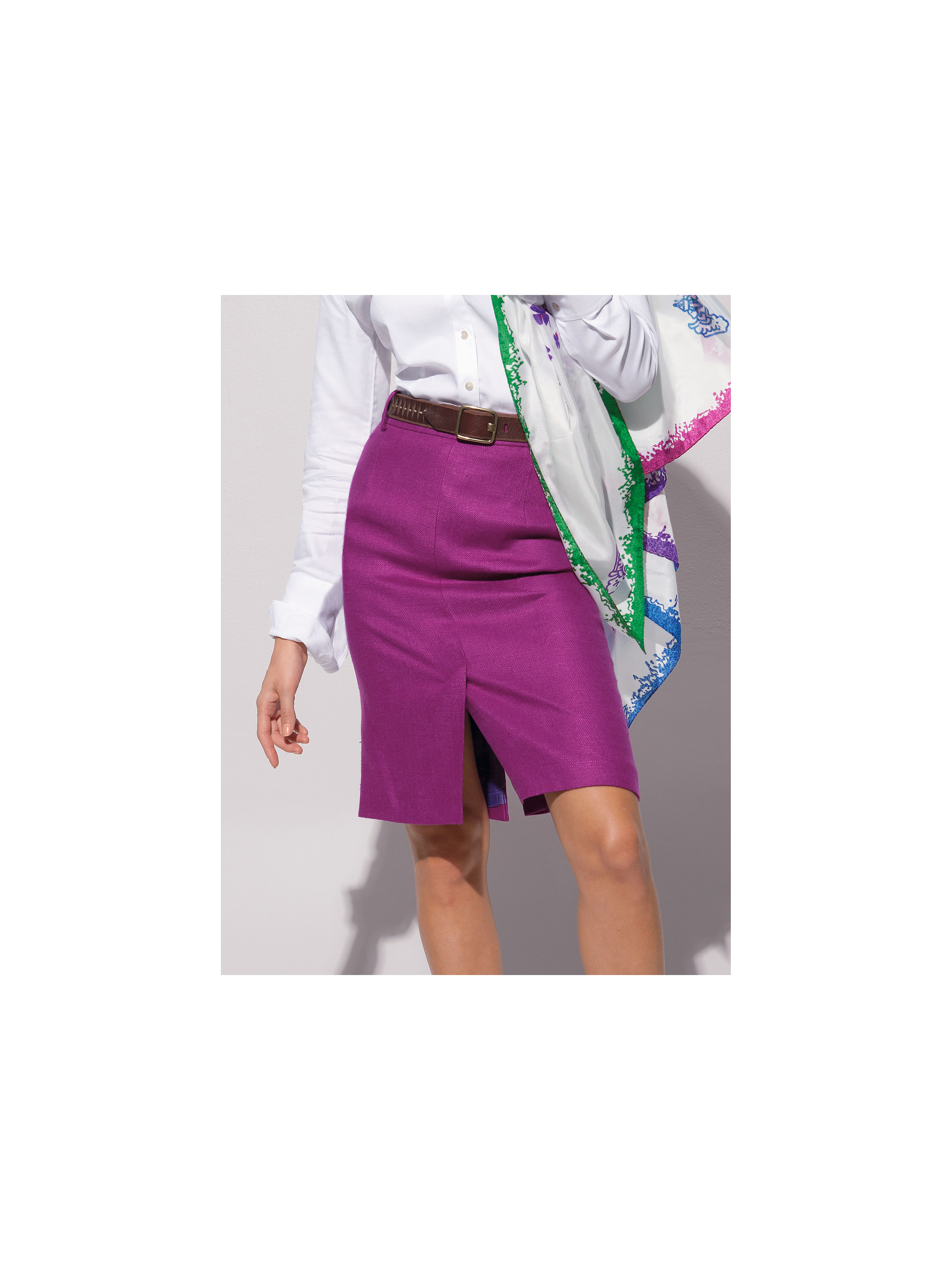 Image of Skirt HABSBURG bright pink