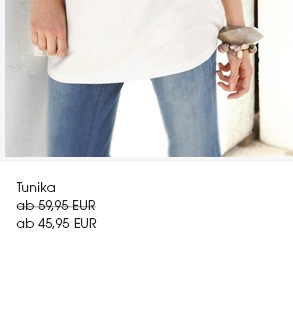 Tunika mit 3/4-Arm aus 100% Baumwolle (90371688)