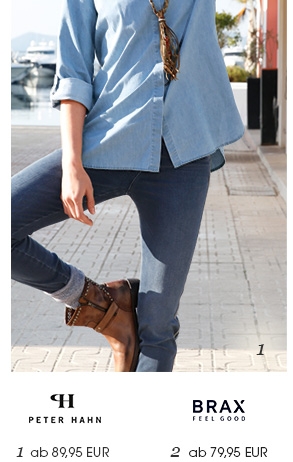Jeans-Bluse aus 100% Baumwolle (70148588)