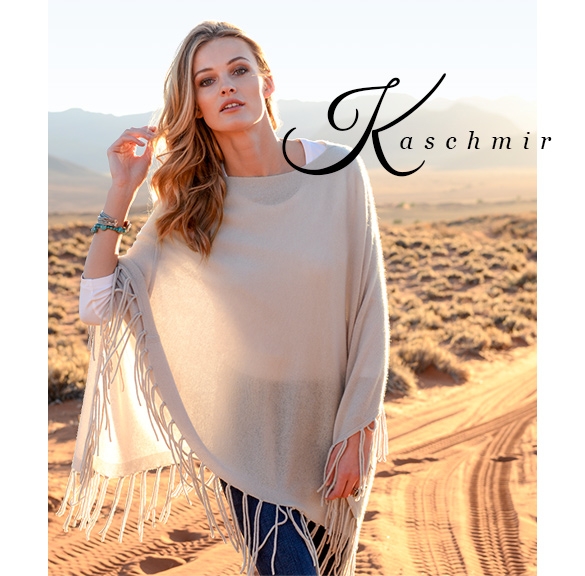 Poncho aus 100% Kaschmir (80873688)