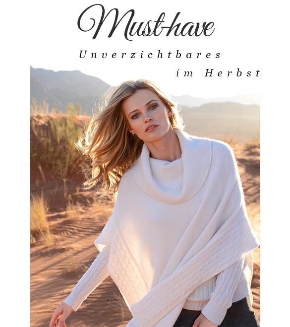 Poncho aus 100% Kaschmir (90602788)