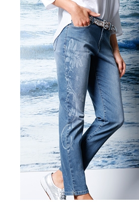 Knöchellange Jeans (63923777)