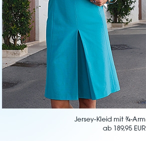 Jersey-Kleid mit 3/4-Arm (13681277)