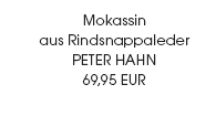 Mokassin aus Rindsnappaleder (38349077)