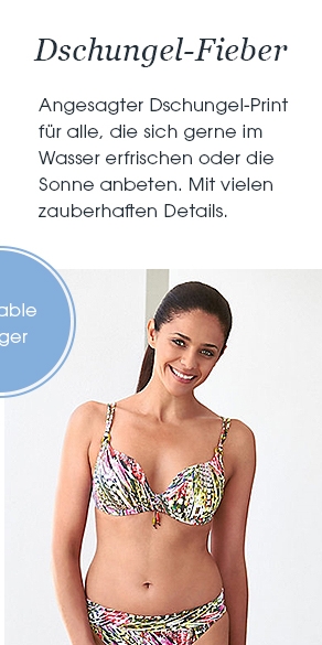 Bikini mit Bügeln und Schalen (26459177)