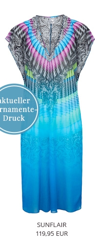 Kleid mit aktuellem Ornamente-Druck (26066477)