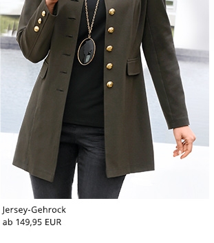Jersey-Gehrock im trendigen Look mit Edel-Touch (10624588)