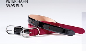 Schmaler Gürtel aus Lackleder (31403288)