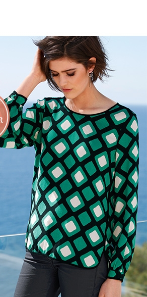 Schlupf-Bluse im aktuellen Style (71681488)