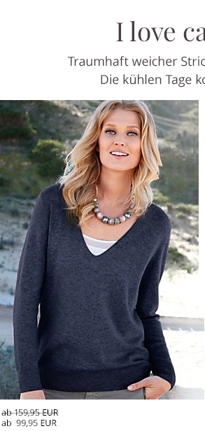 V-Pullover aus 100% Kaschmir (90591288)